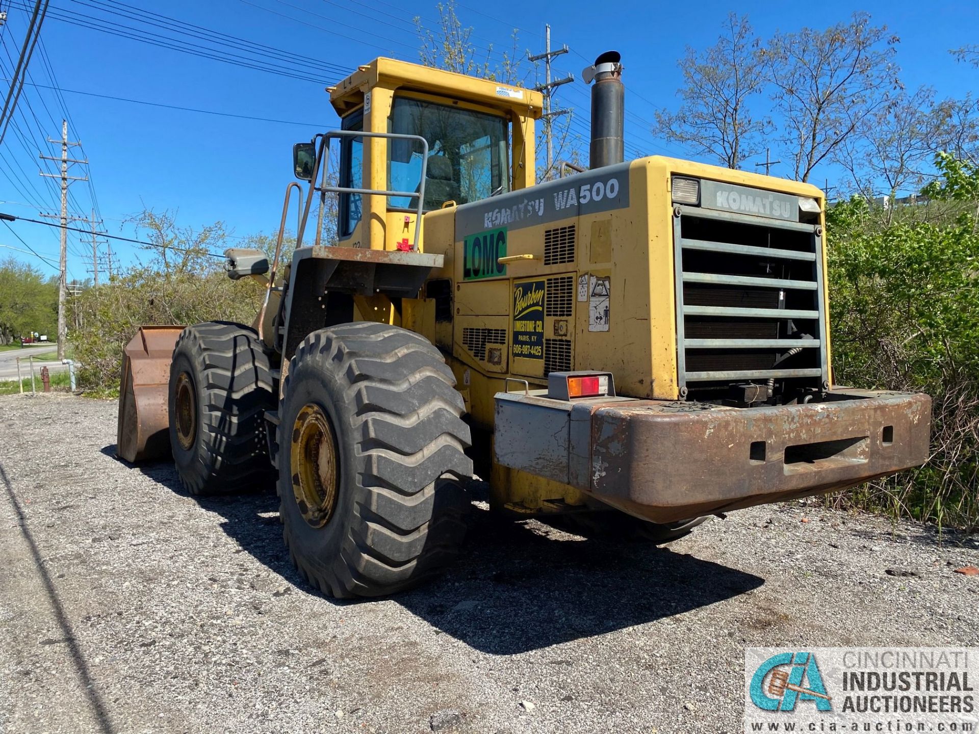 KOMATSU WA500-3LK RUBBER TIRE LOADER, 6-CYLINDER DIESEL ENGINE, _____ HOURS, S/N A70629 , ID# - Image 5 of 6