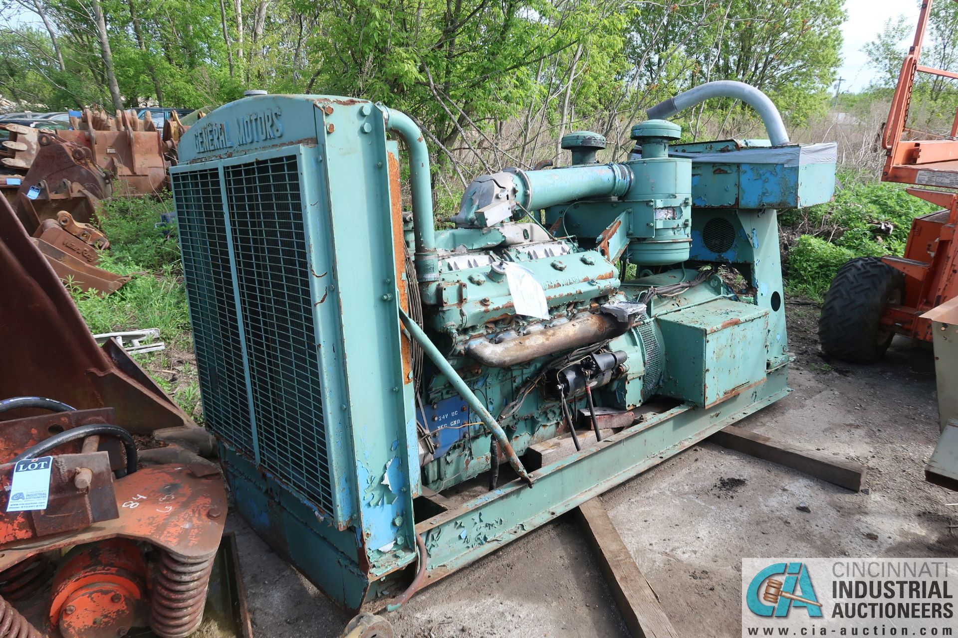 300 KW / 375 KVA O'BRIEN ENERGY MODEL OB300-DW63 DIESEL POWERED GENERATOR; S/N G4504, GENERAL MOTORS