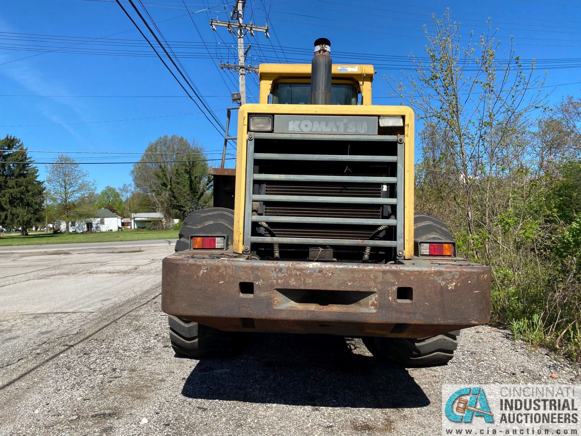 KOMATSU WA500-3LK RUBBER TIRE LOADER, 6-CYLINDER DIESEL ENGINE, _____ HOURS, S/N A70629 , ID# - Image 6 of 6