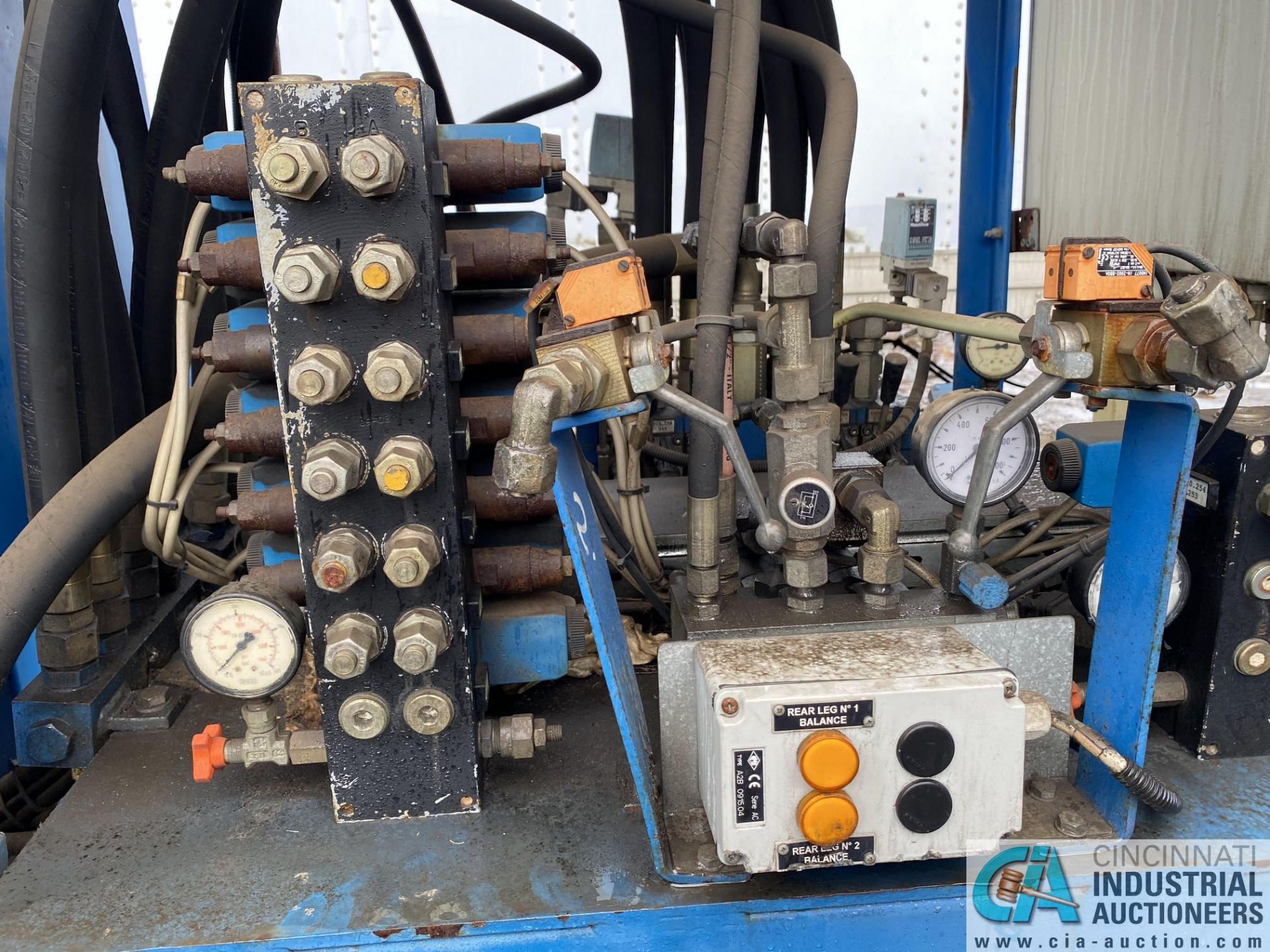 100 HP HYDROVEN MODEL 2696 HYDRAULIC PUMP, HYDRAULIC POWER UNIT - Image 4 of 5