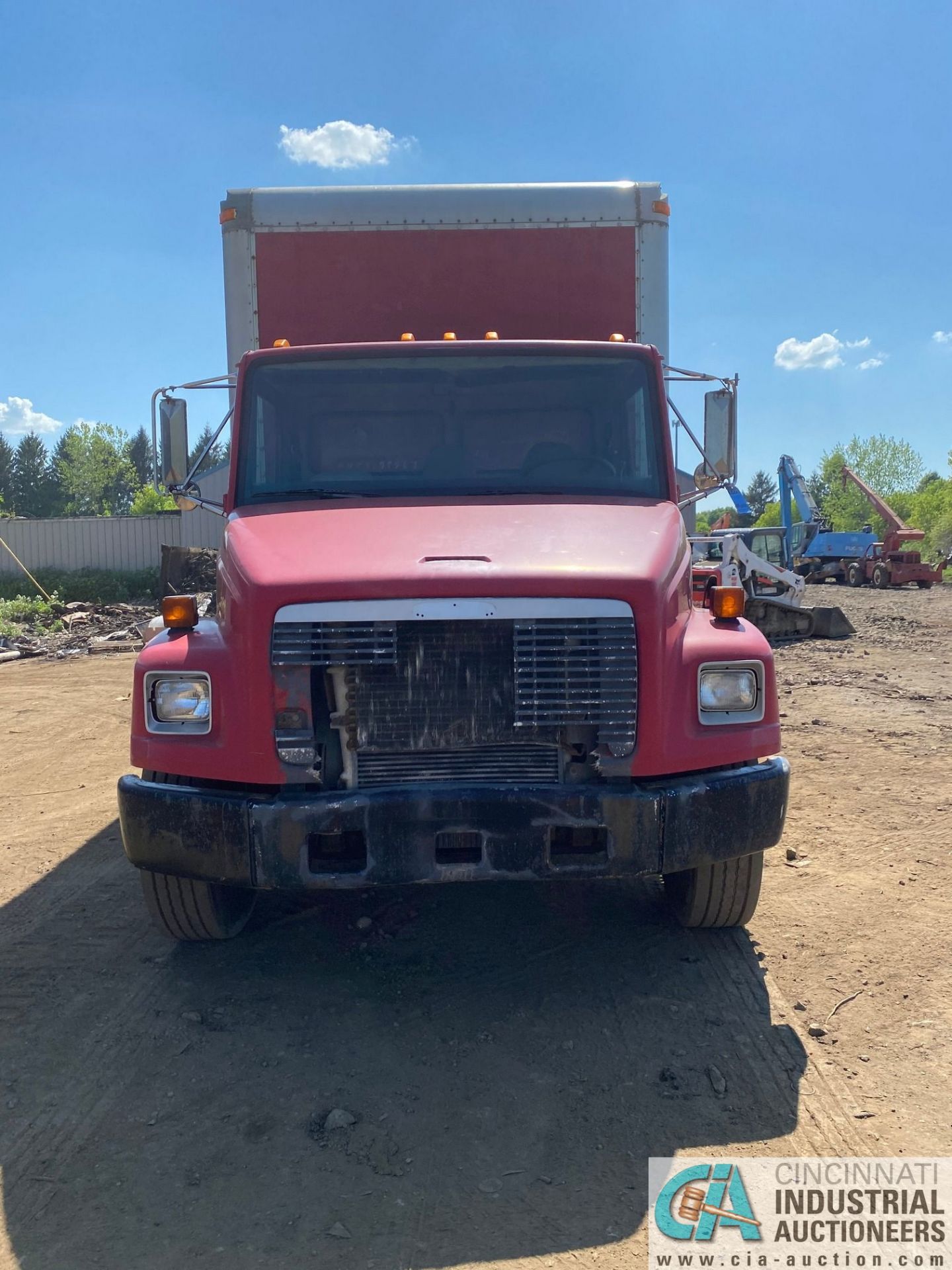 2002 FREIGHTLINER FL70 SINGLE AXLE DUAL WHEEL BOX TRUCK, MILES N/A, VIN # 1FVABSAK62HJ78661 - Image 9 of 9