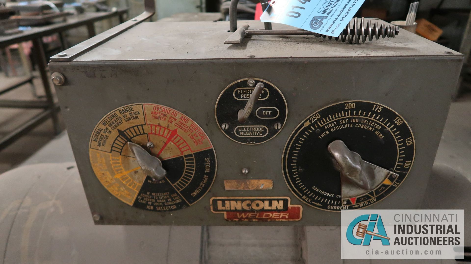 250 AMP LINCOLN TORPEDO WELDER - Image 4 of 5