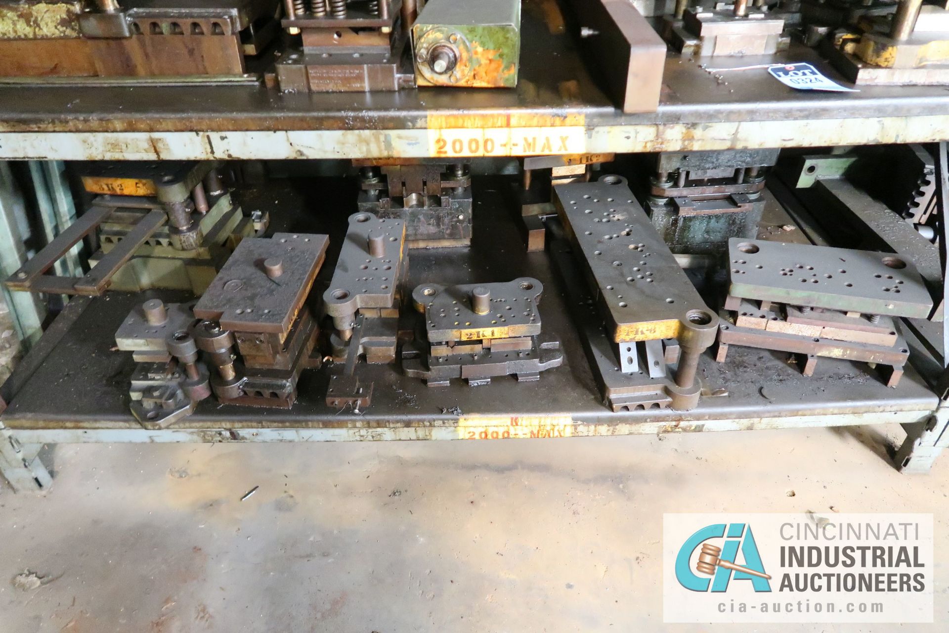 (LOT) CONTENTS OF (1) SECTION RACK CONSISTING OF PRESS DIES (APPROX. 30) - Image 2 of 6