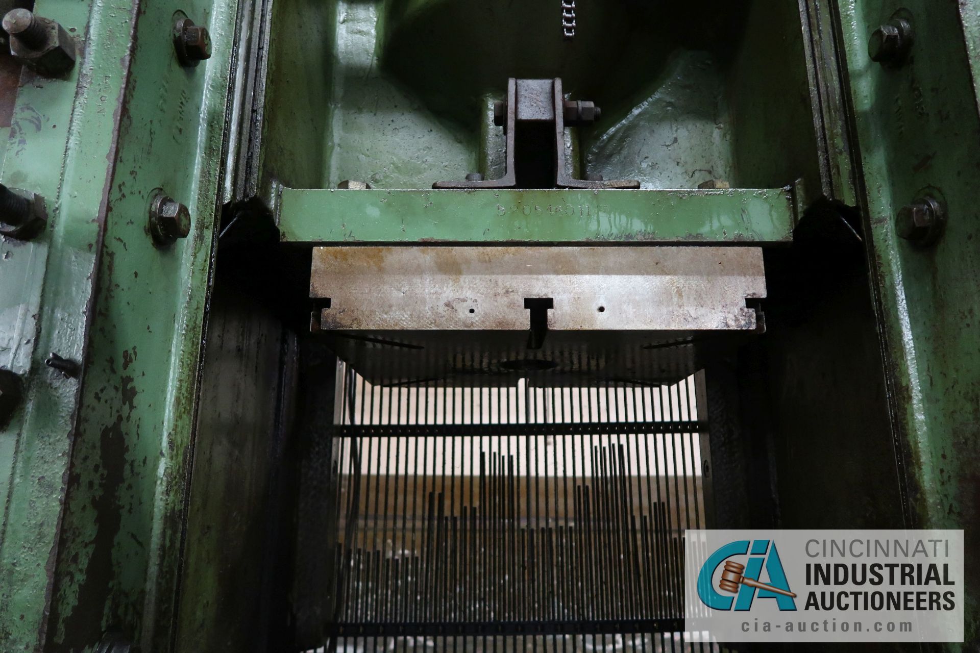 100 TON DANLY MODEL SA1-100-30-24 SSSC PRESS; S/N 52546011, 16" STROKE, 3" ADJ., 20" SHUT HEIGHT, 50 - Image 8 of 22