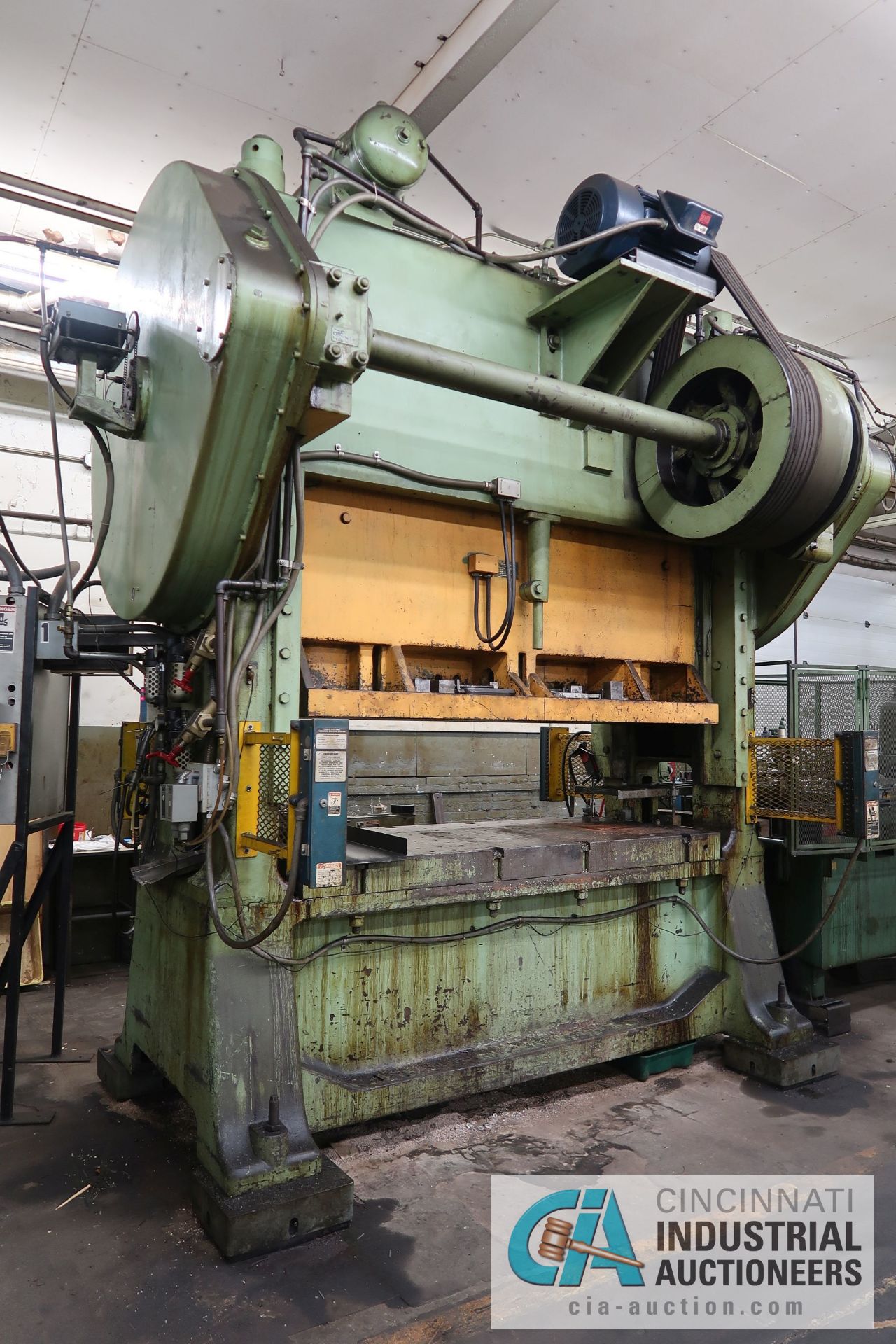 150 TON MINSTER MODEL S2-150-84-36 SSDC PRESS; S/N 9768, PB CONTROL, LIGHT CURTAINS, 6" STROKE, - Image 24 of 24