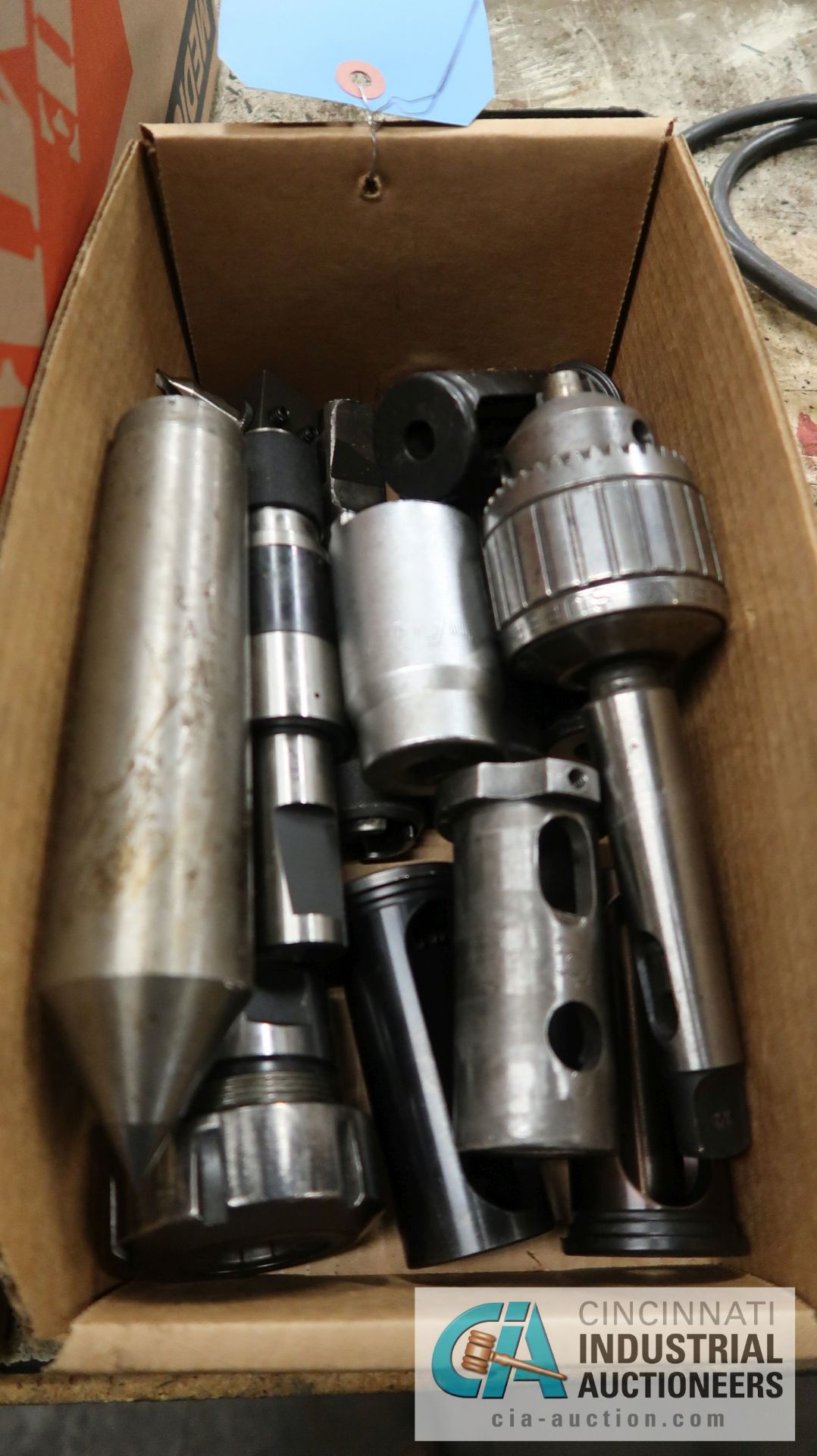 (LOT) MISC. COLLETS & TOOLING