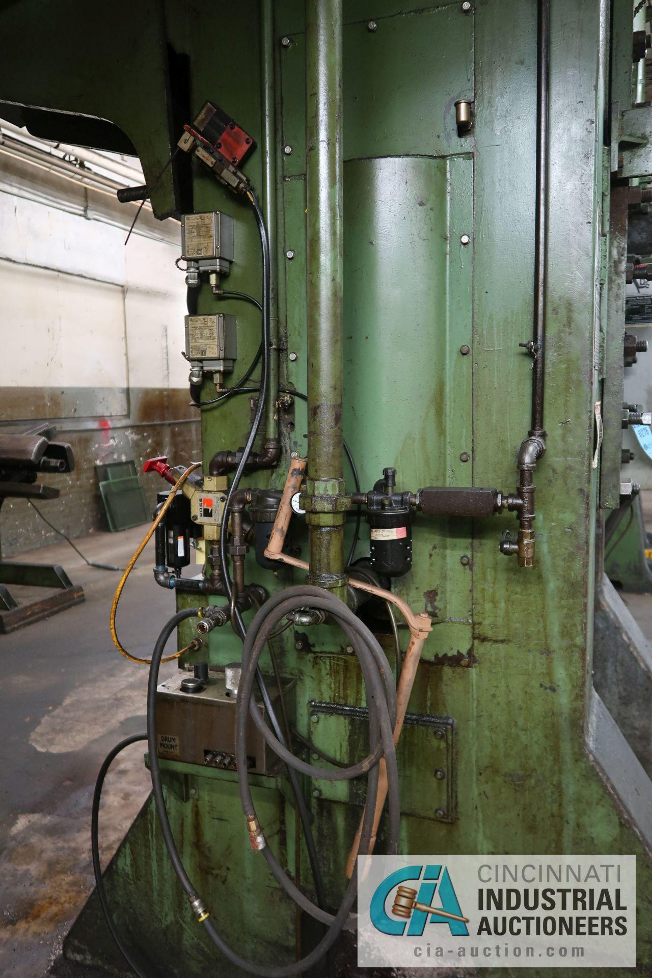 100 TON DANLY MODEL SA1-100-30-24 SSSC PRESS; S/N 52546011, 16" STROKE, 3" ADJ., 20" SHUT HEIGHT, 50 - Image 14 of 22