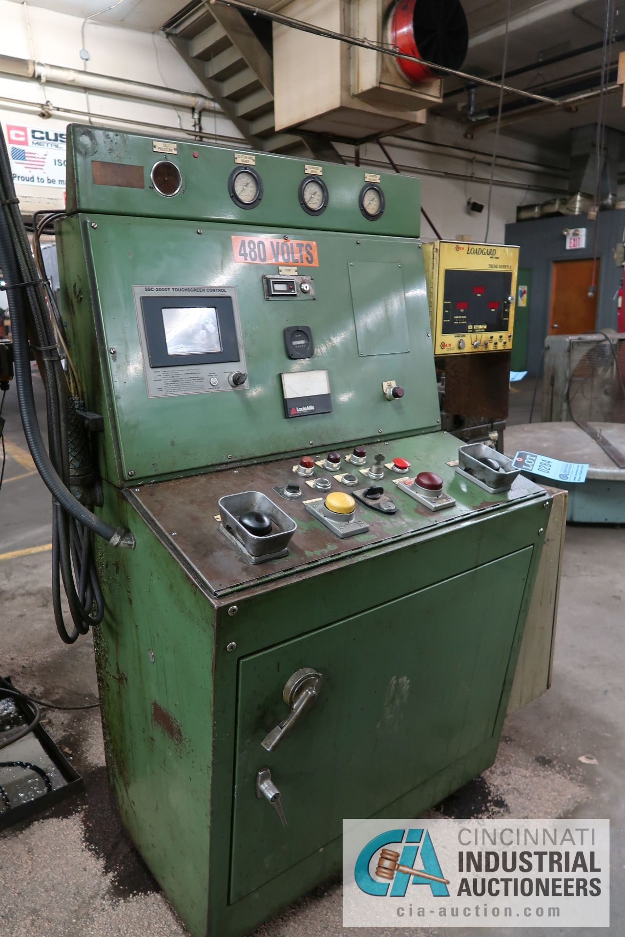 60 TON PRECISION FLEX-O-PRESS MODEL SA-60-30-24 SSDC PRESS; S/N 661780, SSC-2000T TOUCHSCREEN - Image 23 of 28