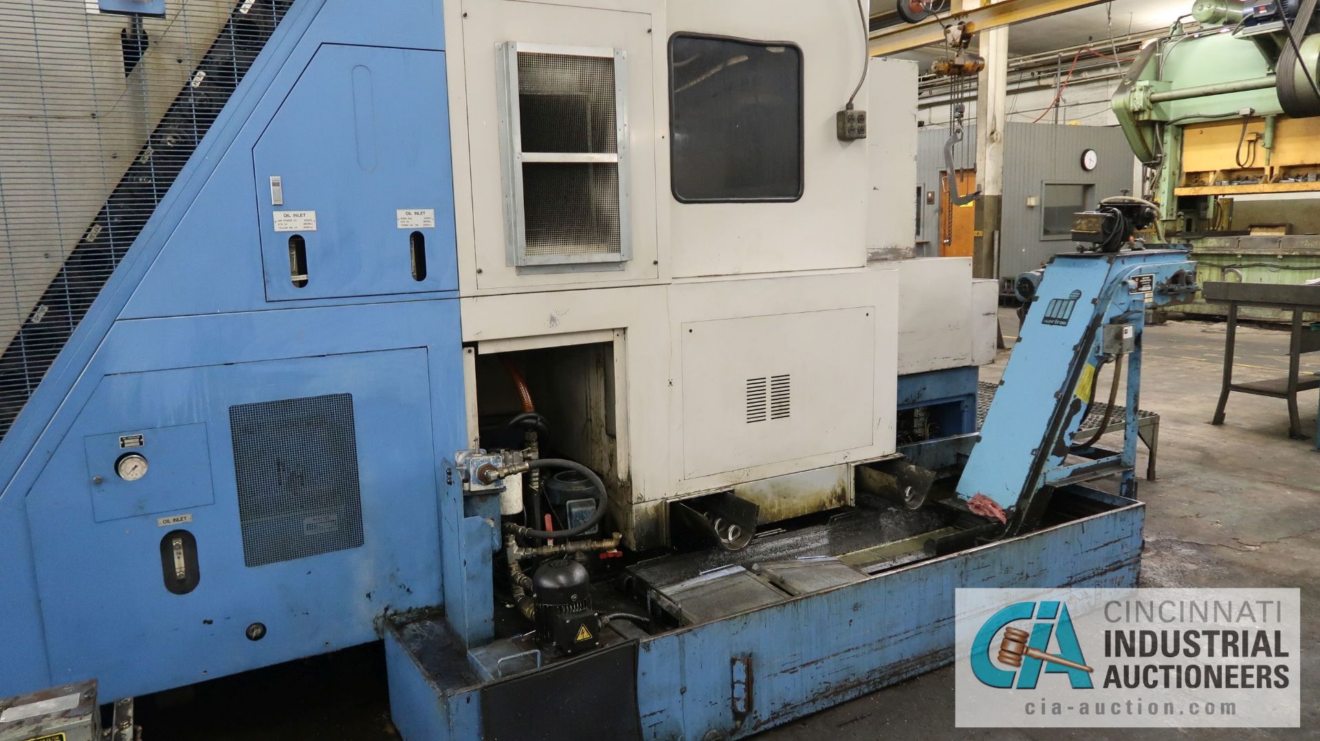 MAZAK MODEL ULTRA 550 CNC HORIZONTAL MACHINING CENTER; S/N 114464, MAZATROL M32 CONTROL, (2) 19" x - Image 29 of 34