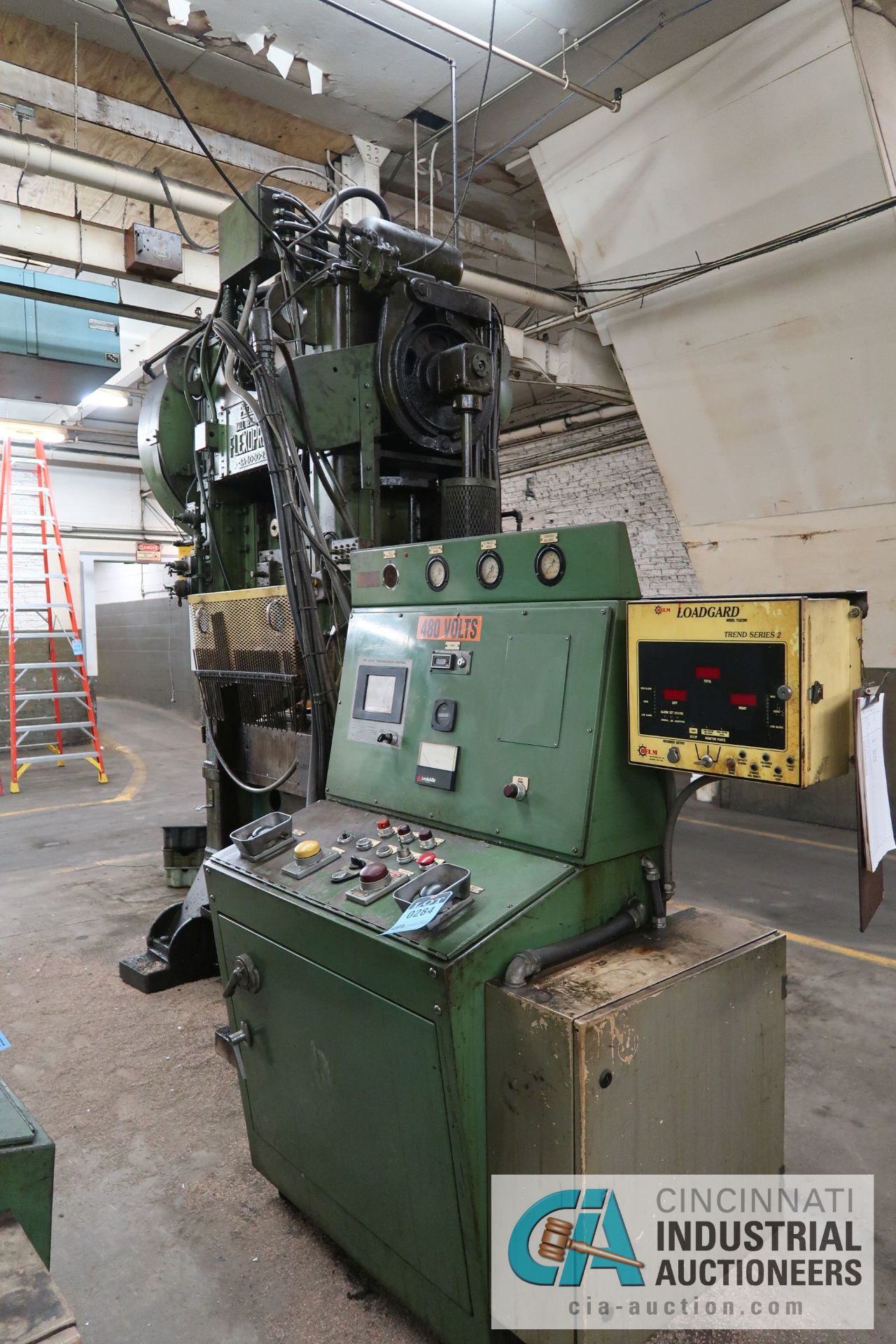 60 TON PRECISION FLEX-O-PRESS MODEL SA-60-30-24 SSDC PRESS; S/N 661780, SSC-2000T TOUCHSCREEN - Image 2 of 28