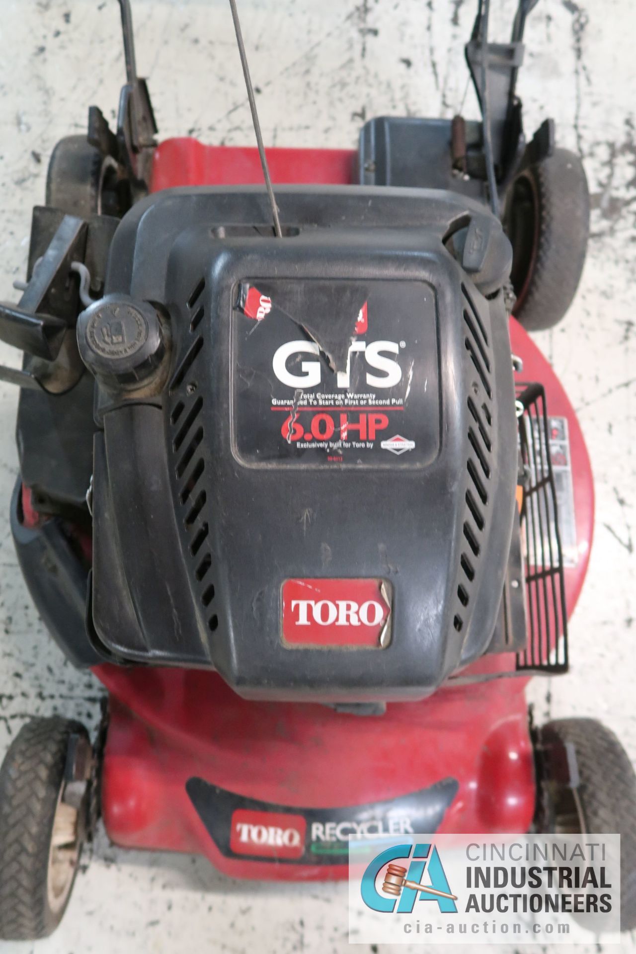 21" TORO GAS POWERED WALK BEHIND LAWNMOWER; 6 HP - Image 6 of 9