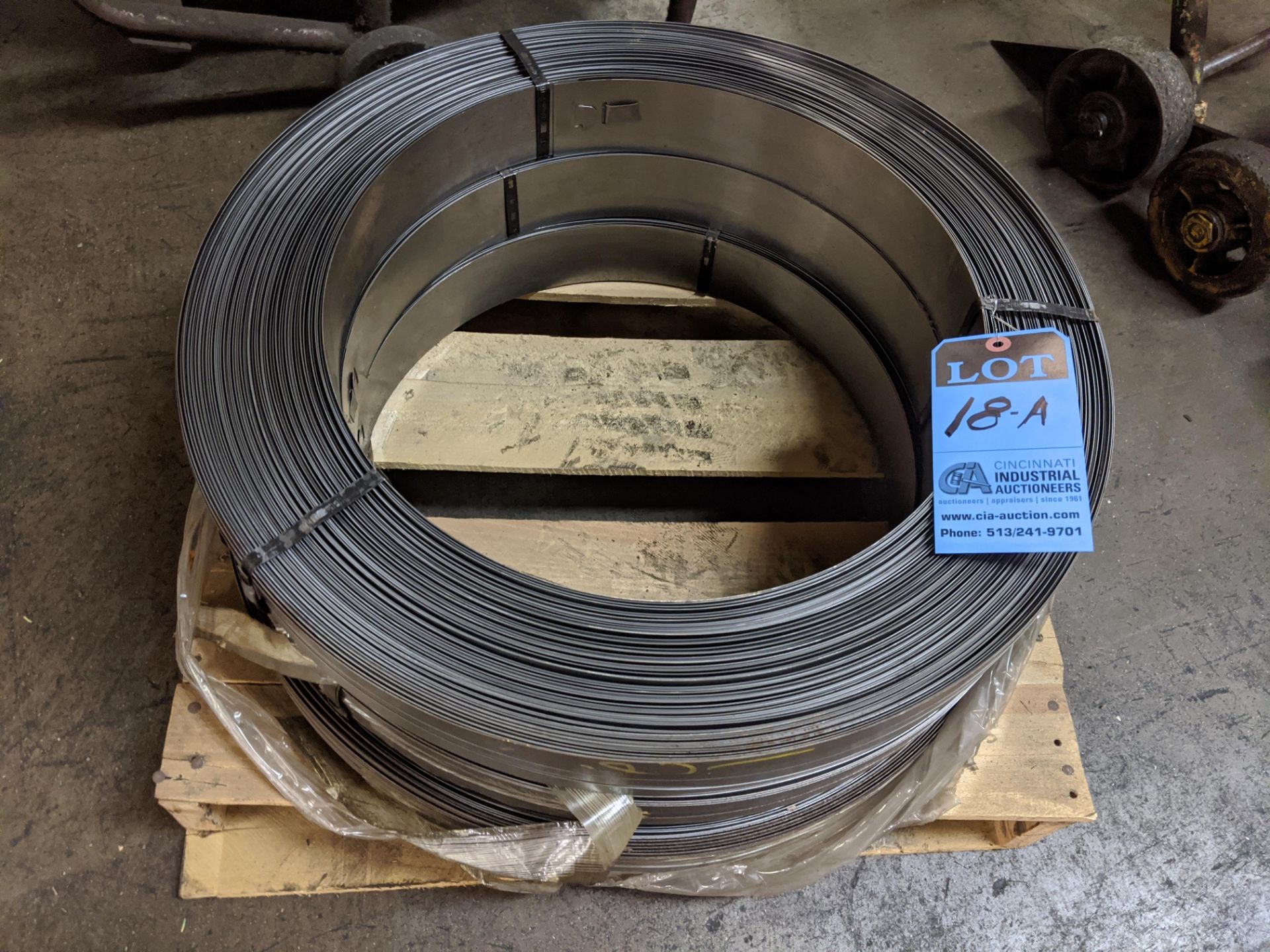 (3) rolls 5/8" steel banding