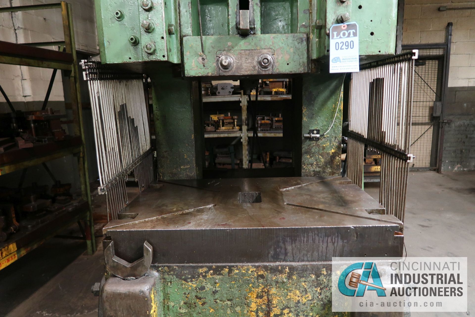 88 TON MINSTER MODEL 8 OBI PRESS; S/N 6785-L, 8" STROKE, 3-1/2" ADJ., 26" x 40" BED, 14" SHUT - Image 7 of 15