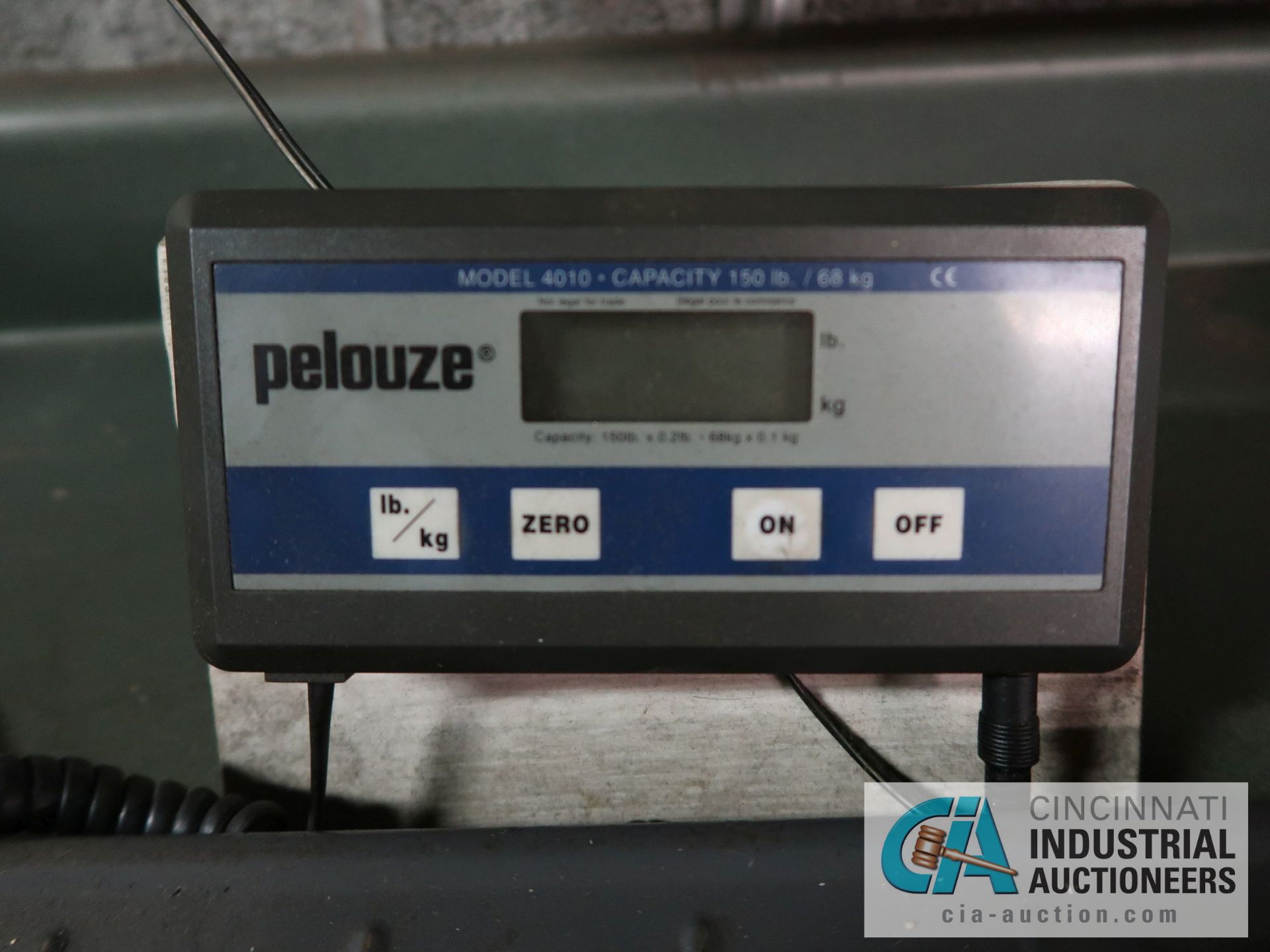 (LOT) 150 LB. PELOUZE MODEL 4010 DIGITAL SCALE & BETTER PACK MODEL 333 PLUS TAPE MACHINE - Image 2 of 6