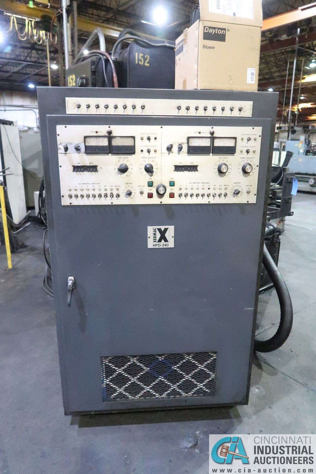 ERM MODEL XHC DIE SINKER EDM; S/N 178, WITH XERMAC MODEL HPD-240 POWER SUPPLY - Image 6 of 16