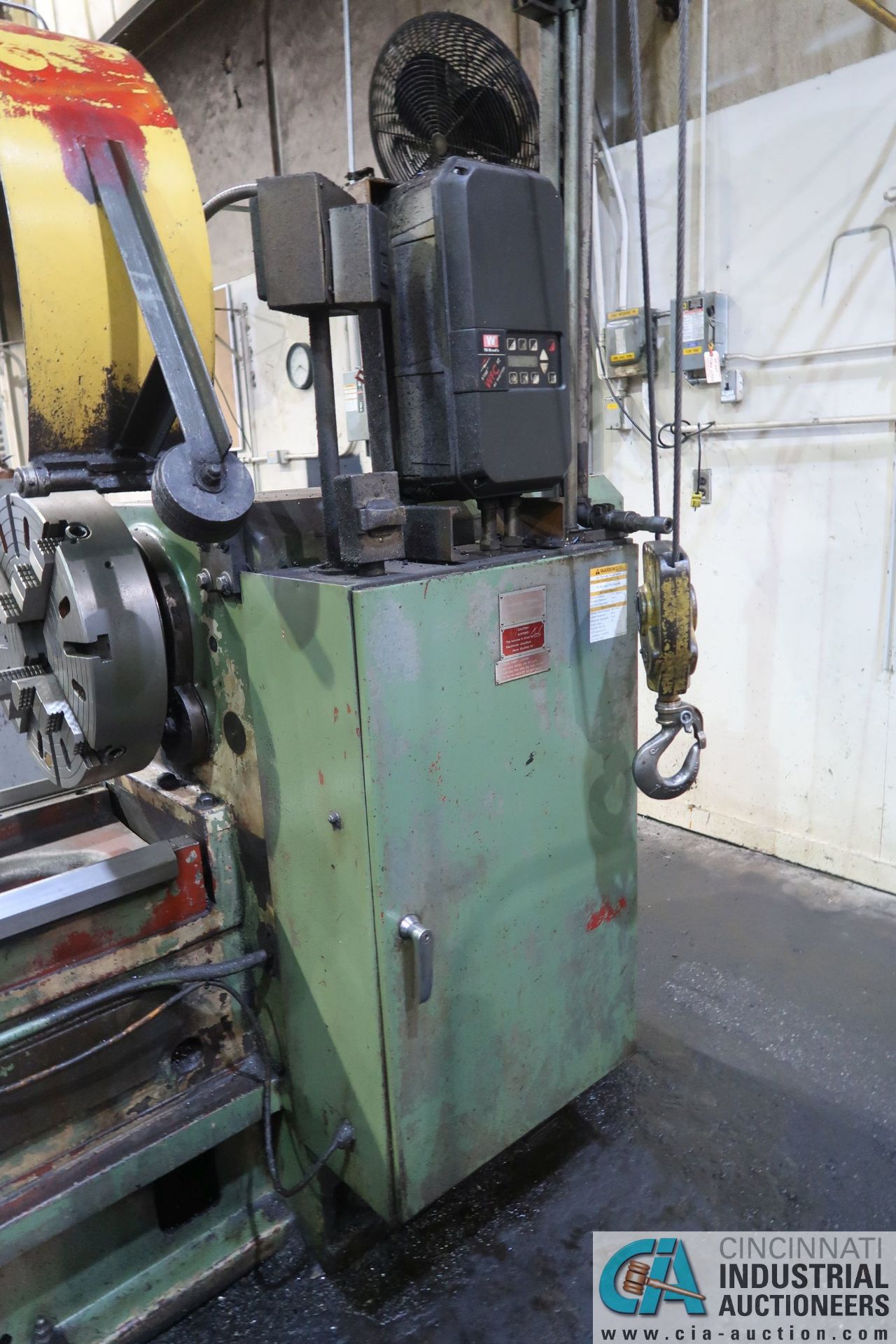 25" X 144" KINGSTON MODEL HR-4000 GEARED HEAD ENGINE LATHE; S/N N/A, REMOVABLE GAP, VS DRIVE, 20" - Image 14 of 15