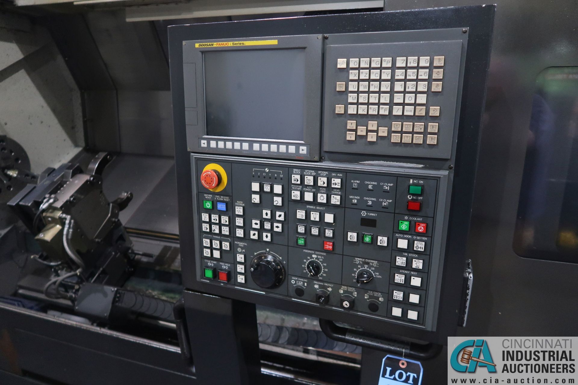 DOOSAN PUMA MODEL 3100ULY CNC TURNING CENTER WITH MILLING AND Y-AXIS; S/N ML0124-00010, Y-AXIS, - Image 6 of 21