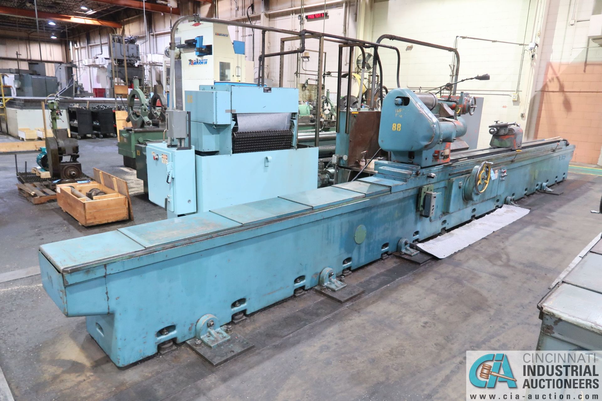 18" X 168" LANDIS MODEL 818-12 OD GRINDER - Image 4 of 19