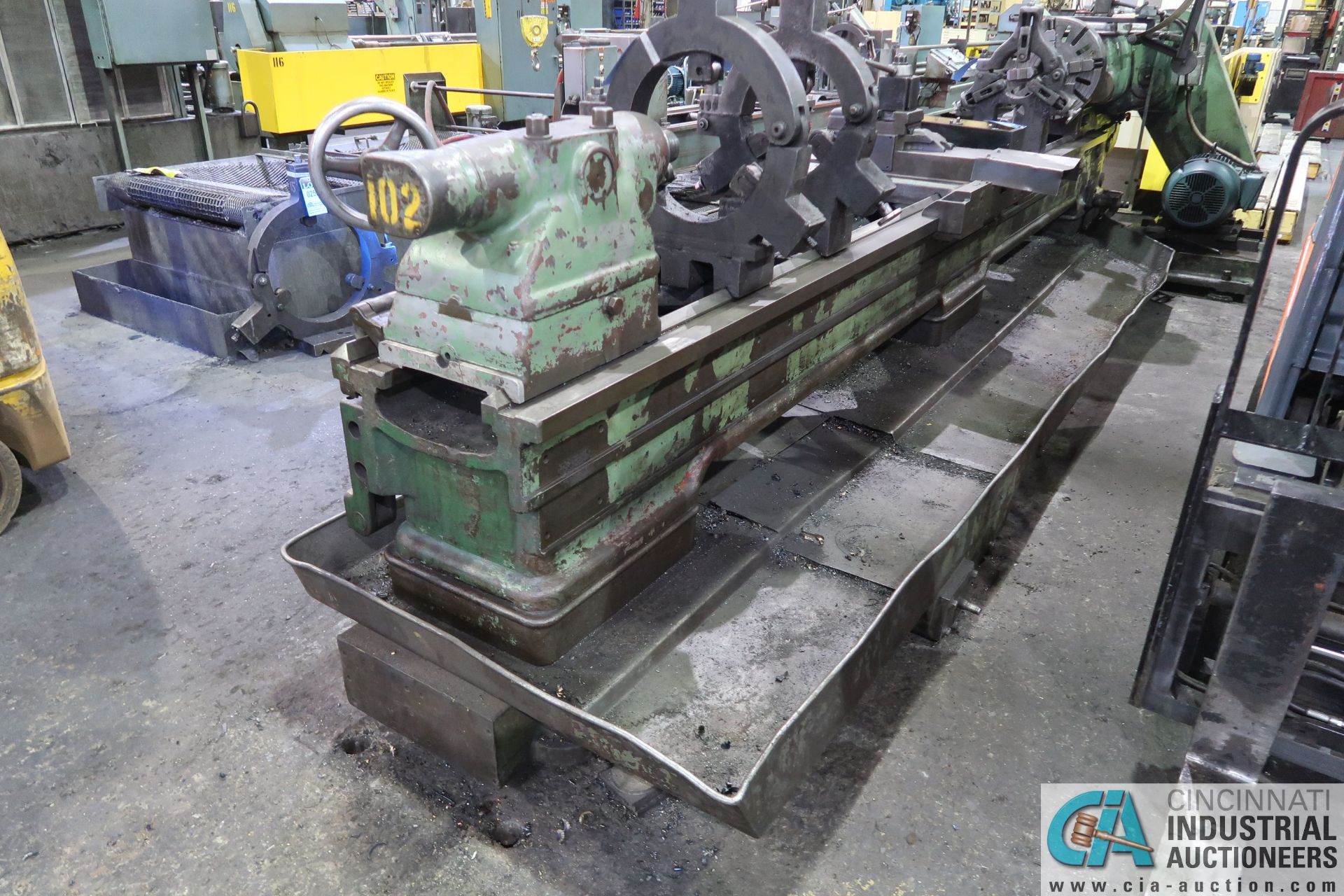 30" X 144" MONARCH CAT SIZE 20" CM GEARED HEAD ENGINE LATHE; S/N 39581 - Image 4 of 14