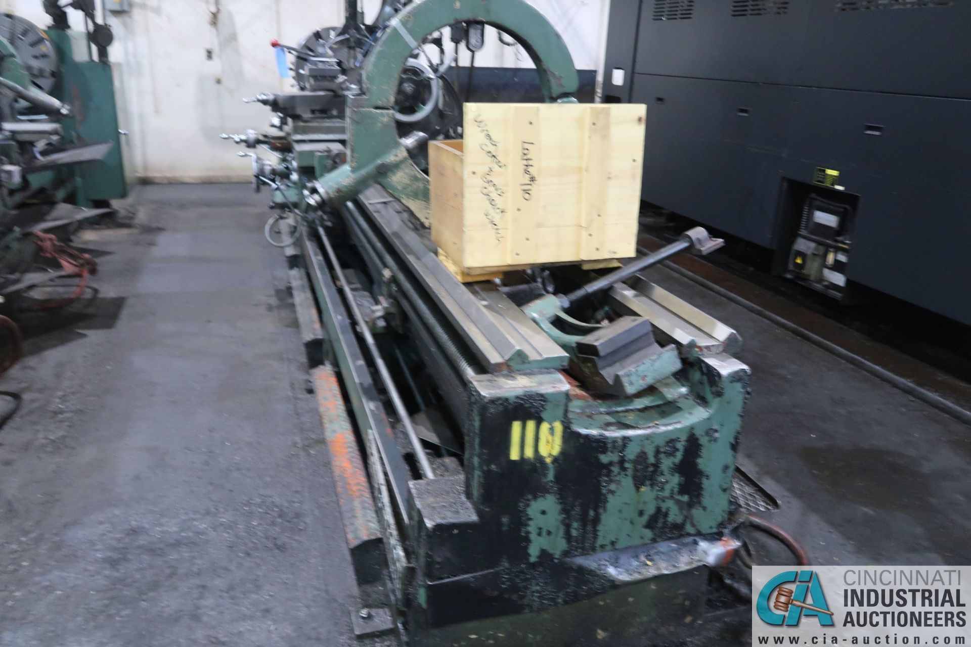 30" X 160" KINGSTON MODLE HR-4000 HEAVY DUTY GEARED HEAD ENGINE LATHE; S/N A4870215G, 20 HP, - Image 15 of 17