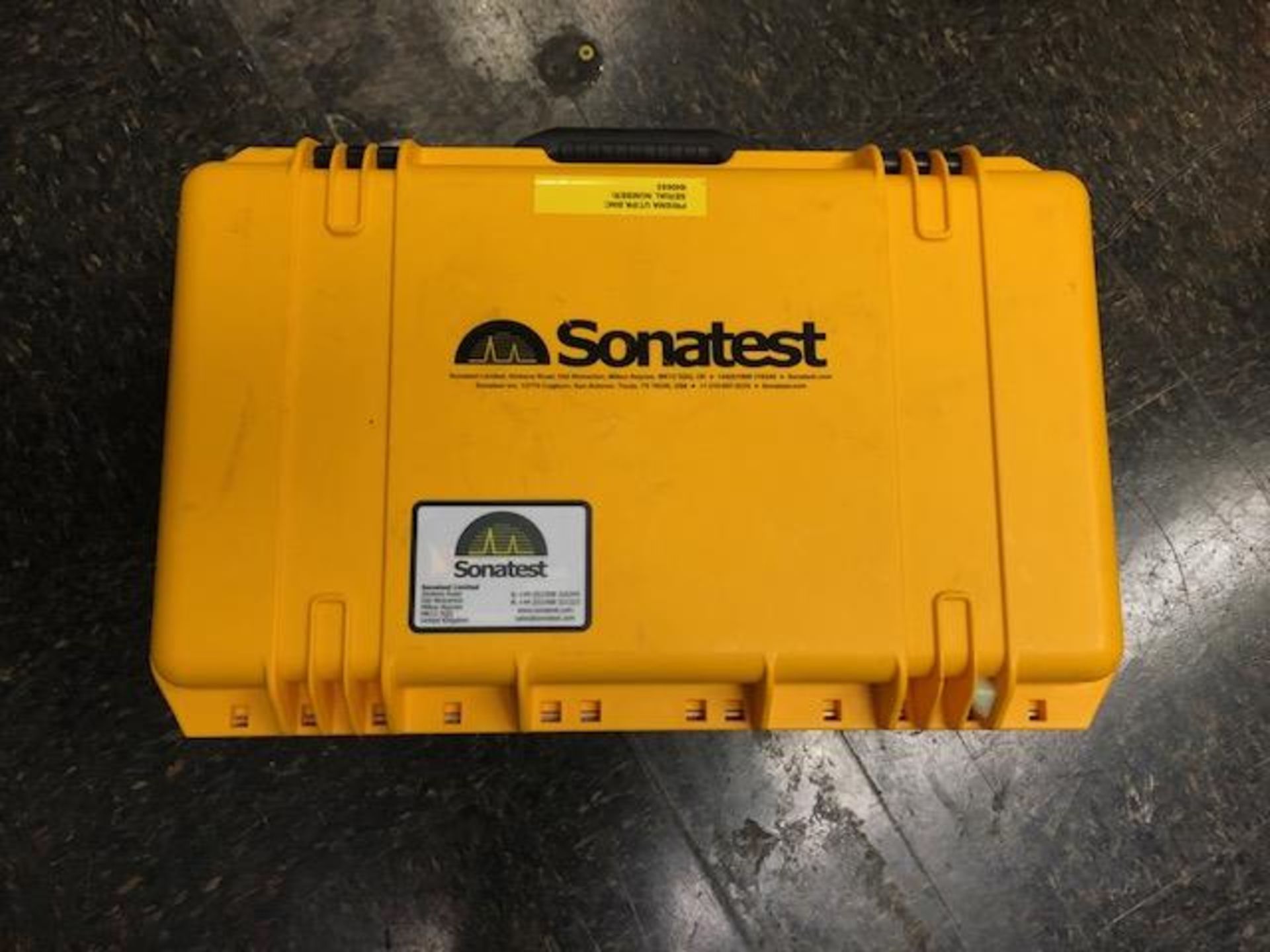 Sonatest phased array UT test unit complete with 2 heads as well as calibrated test blocks. - Image 5 of 10