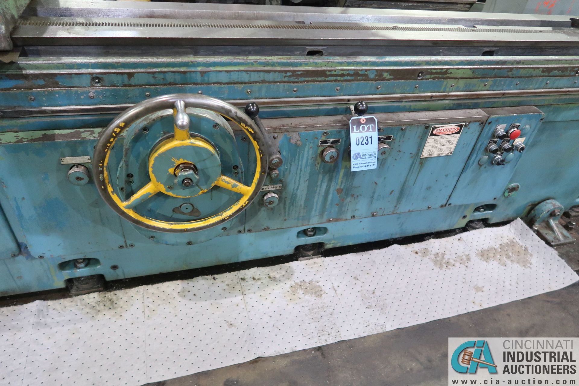 18" X 168" LANDIS MODEL 818-12 OD GRINDER - Image 8 of 19