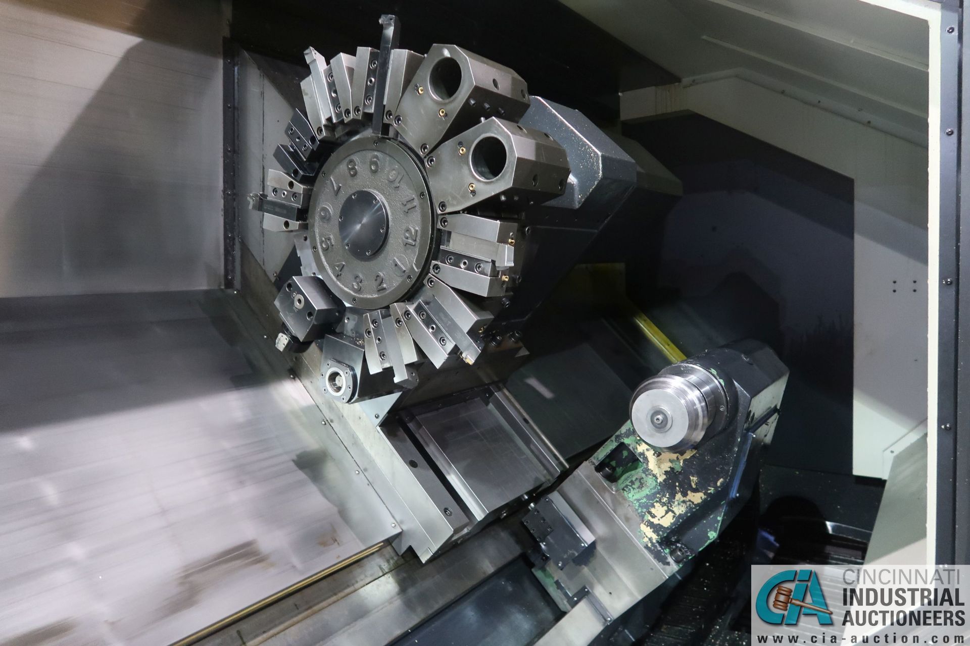 DOOSAN PUMA 600XLM CNC TURNING CENTER WITH MILLING; S/N ML0166-000035, FANUC 32I MODEL A, - Image 8 of 23