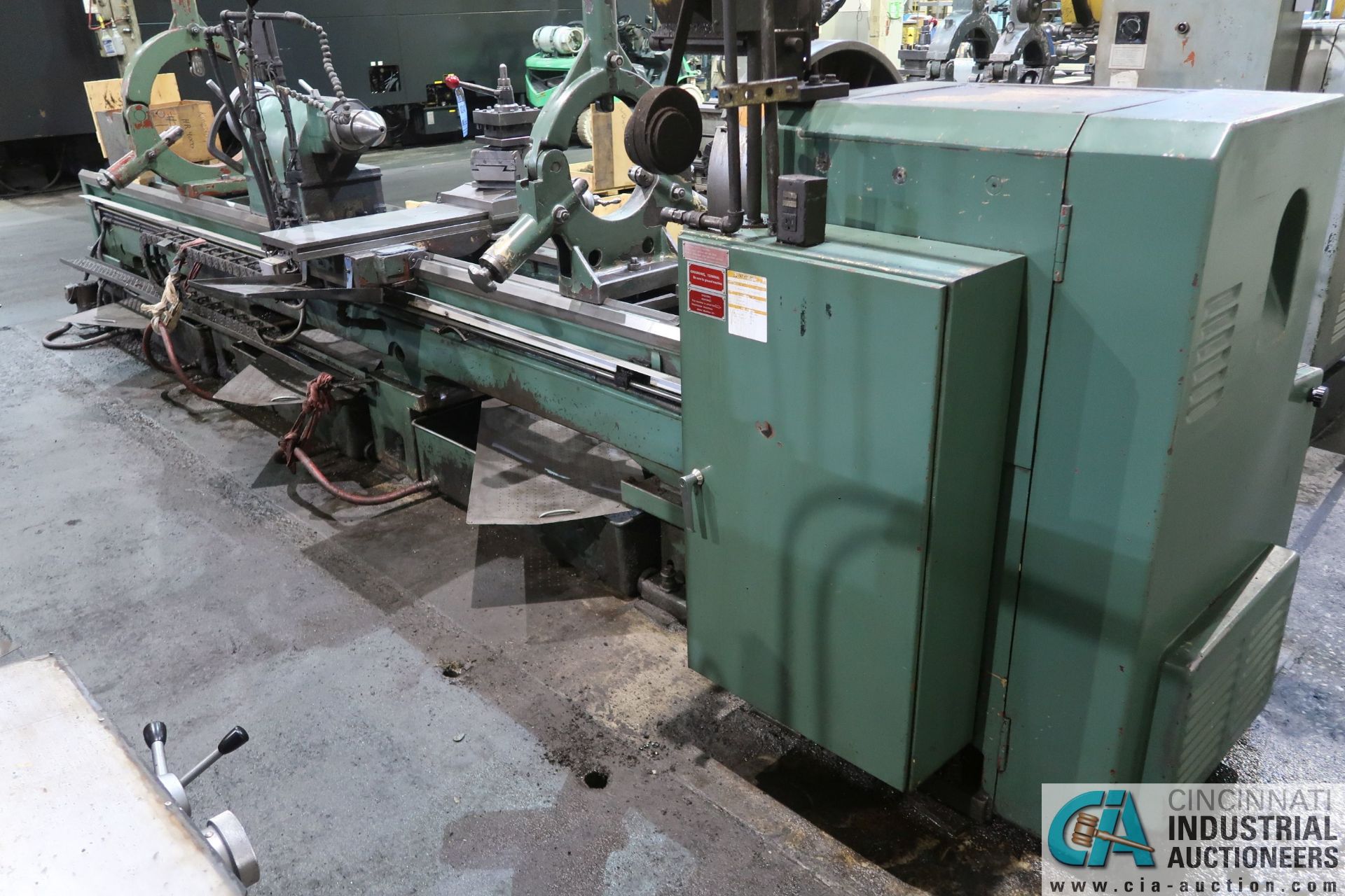 30" X 160" KINGSTON MODEL HR-4000 HEAVY DUTY GEARED HEAD ENGINE LATHE; S/N 048702276, 20 HP, - Image 3 of 19