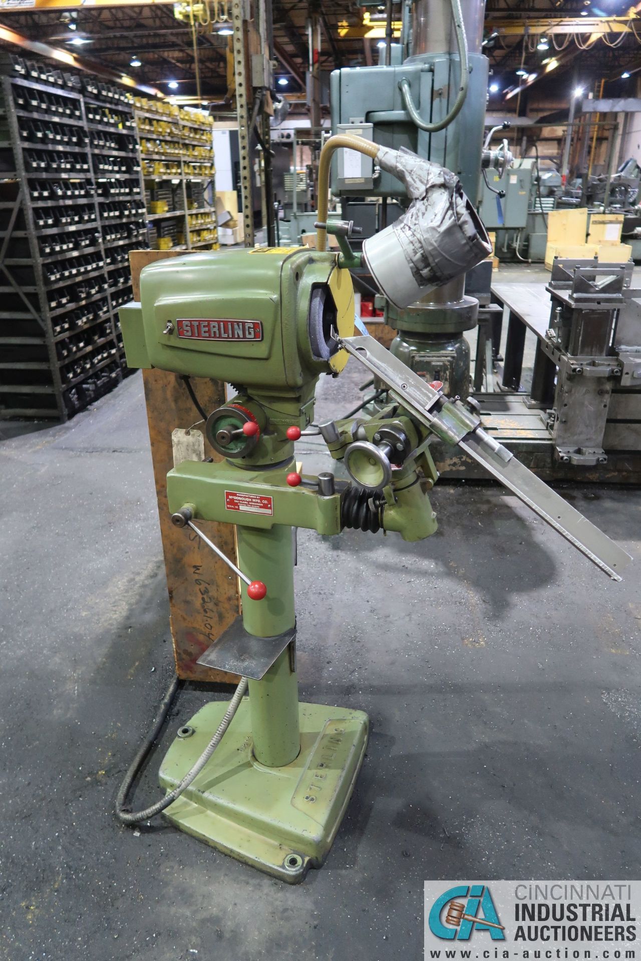 STERLING PEDESTAL DRILL SHARPENER; S/N DG40600 - Image 2 of 5