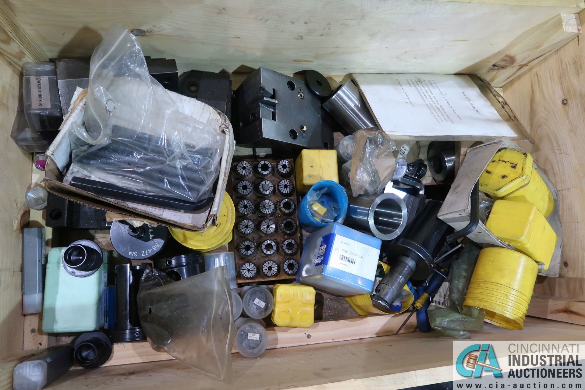 CRATE MISCELLANEOUS TOOLING AND TOOLHOLDERS