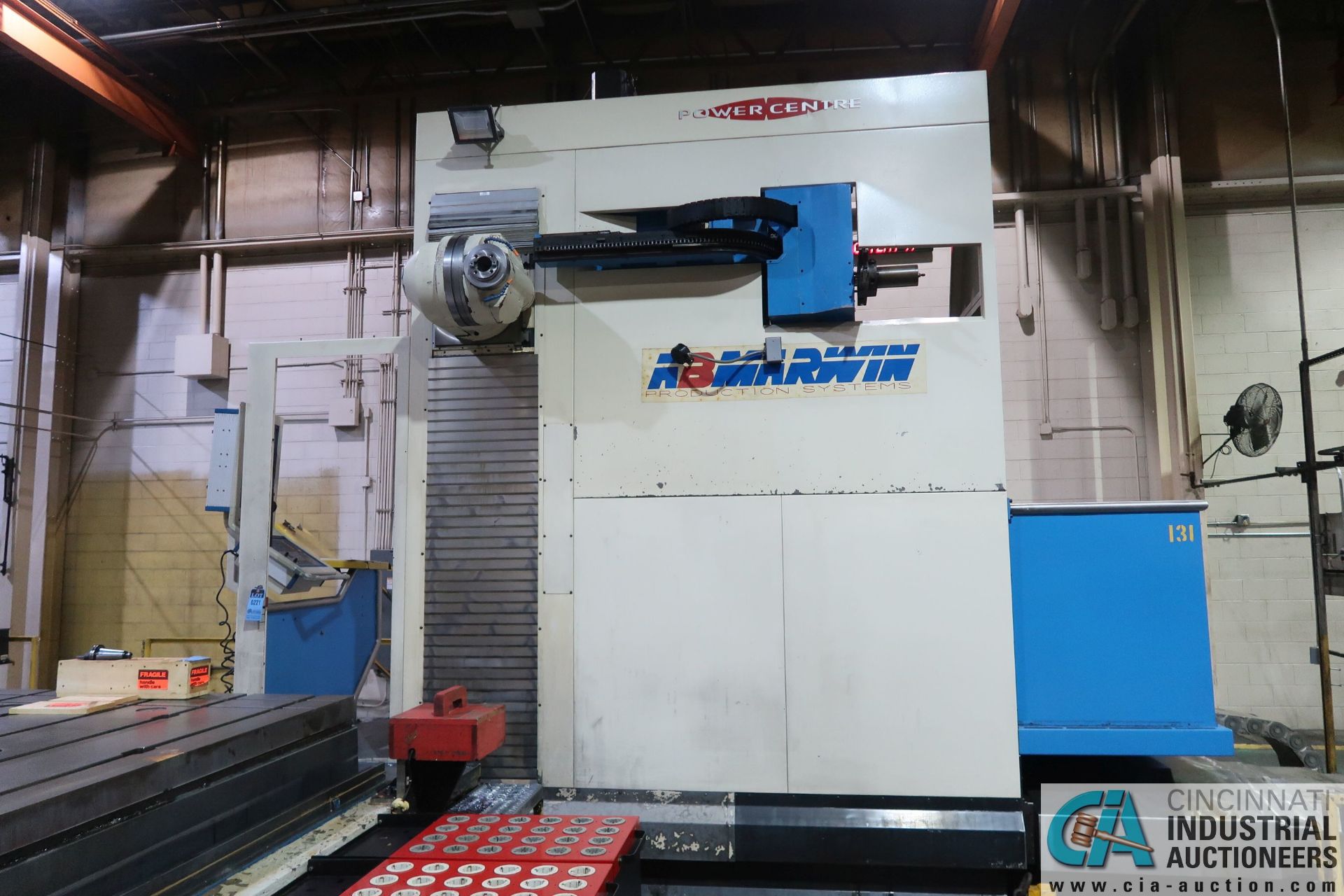 AB MARWIN ASQUITH BUTLER TYPE HPF FIVE-AXIS CNC MACHINING CENTER; S/N 6096, UPDATED HEIDENHAIN - Image 3 of 23