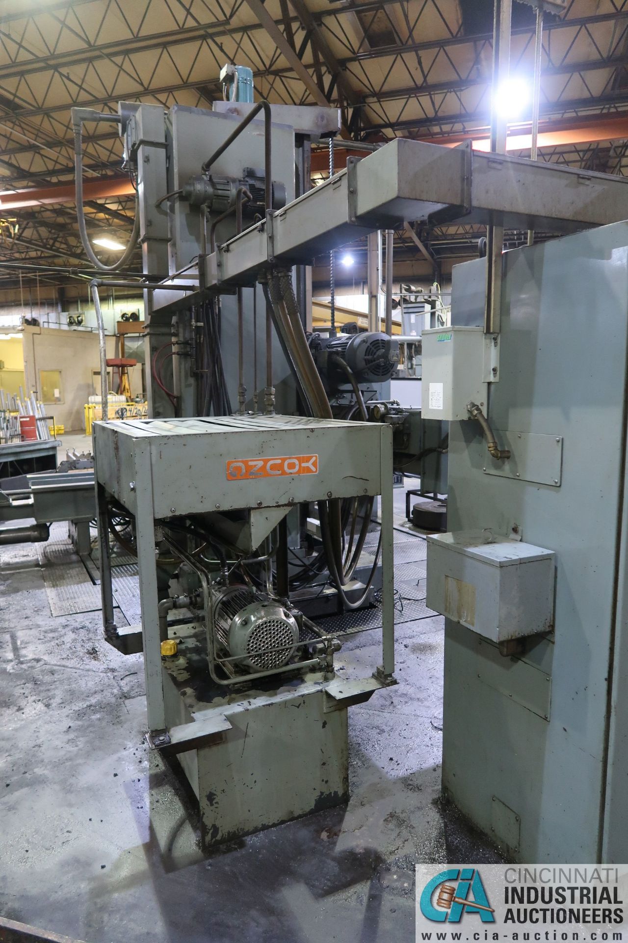 LUCAS MODEL 30-DCP76 CNC HORIZONTAL BORING MILL; S/N 30DC0510, 5' X 7' TABLE, DYNAPATH 50 CONTROL - Image 4 of 18