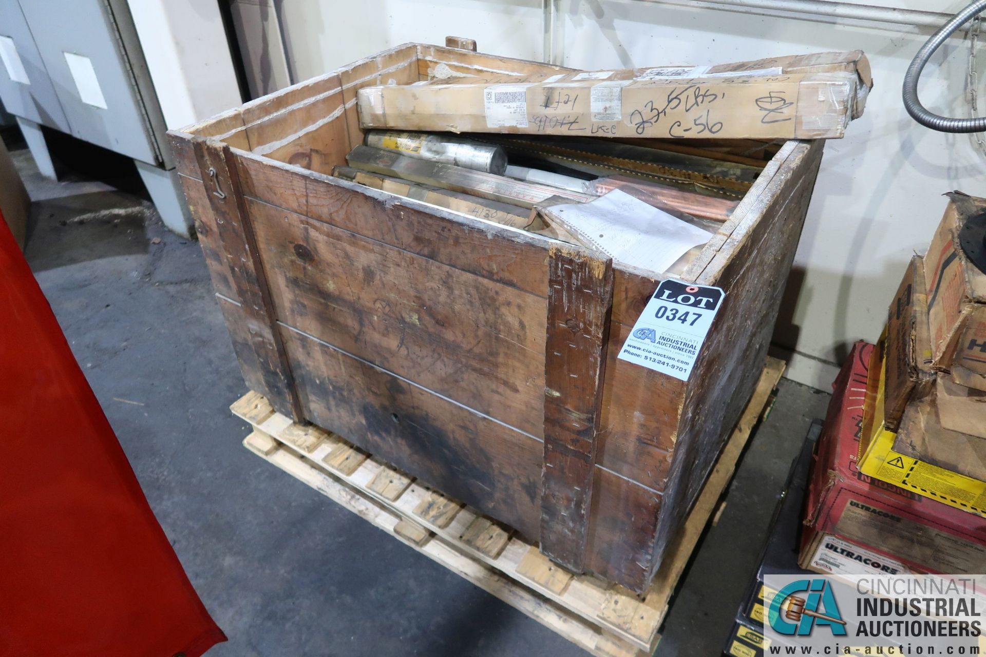 CRATE MISCELLANEOUS WELDING AND BRAZING RODS