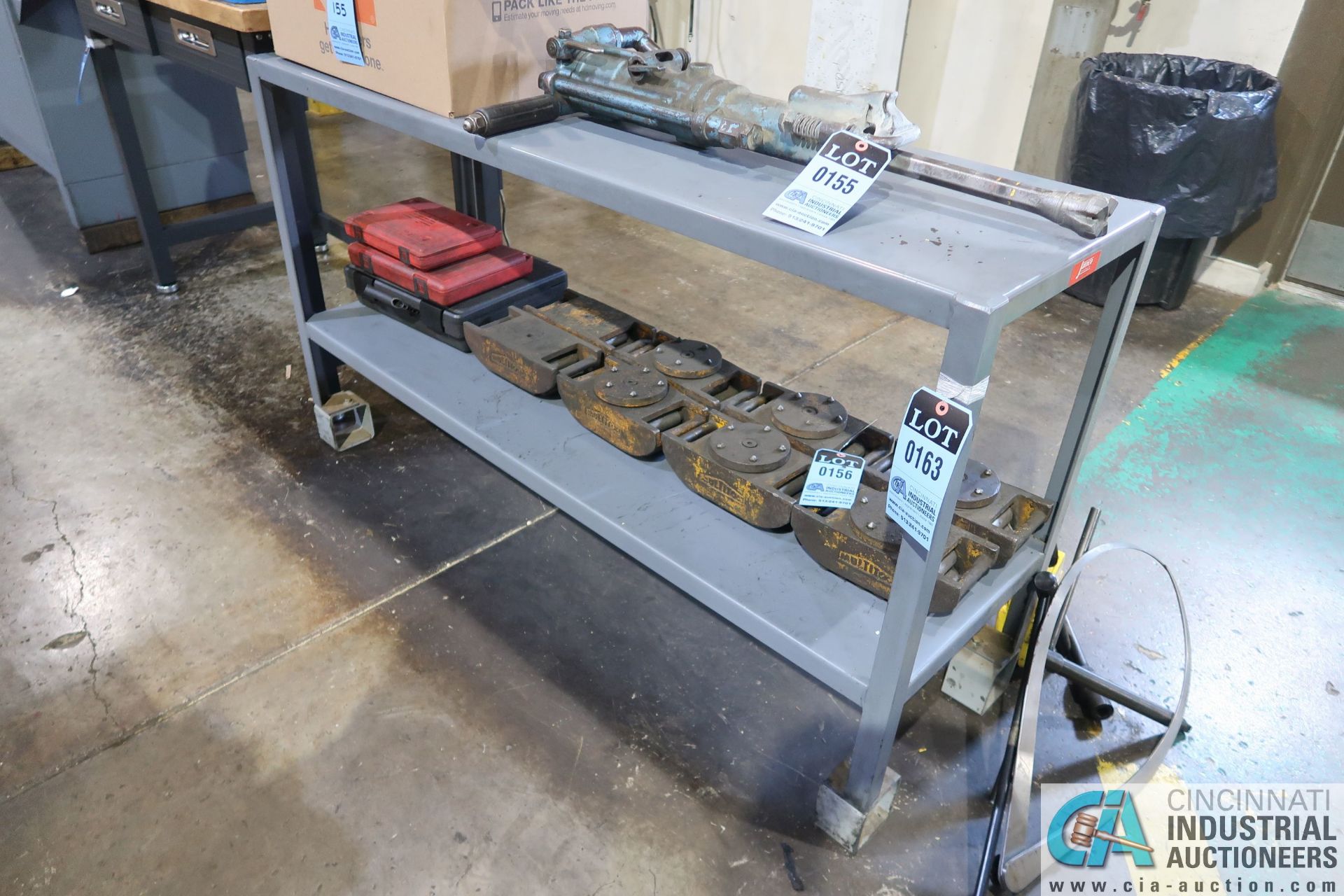 18" X 60" X 34" HIGH JAMCO STEEL BENCH **DELAY REMOVAL**