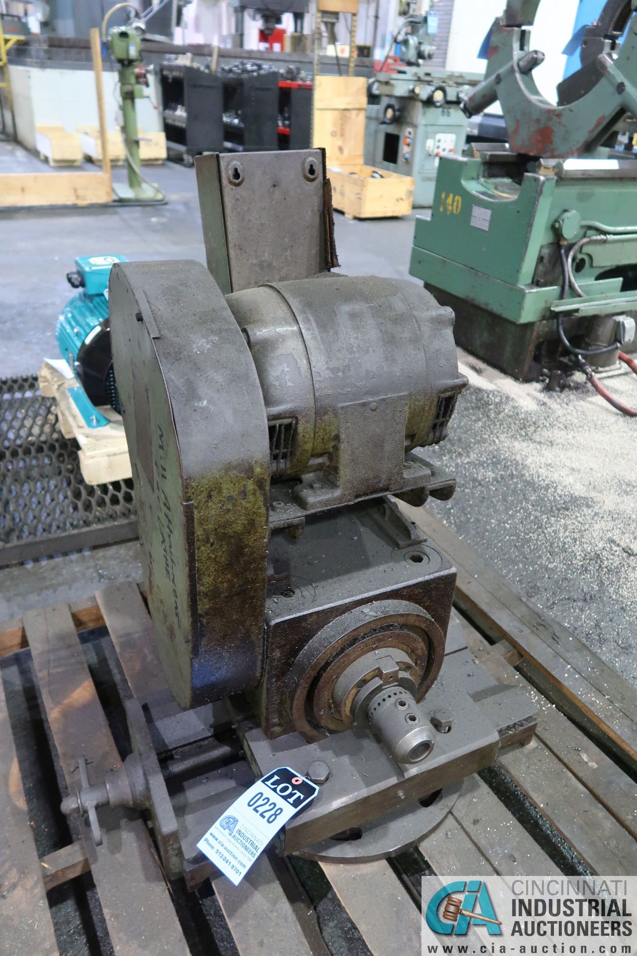 MASTER MODEL PMH5-GT500 STYLE A LATHE MILL ATTACHMENT; S/N 298