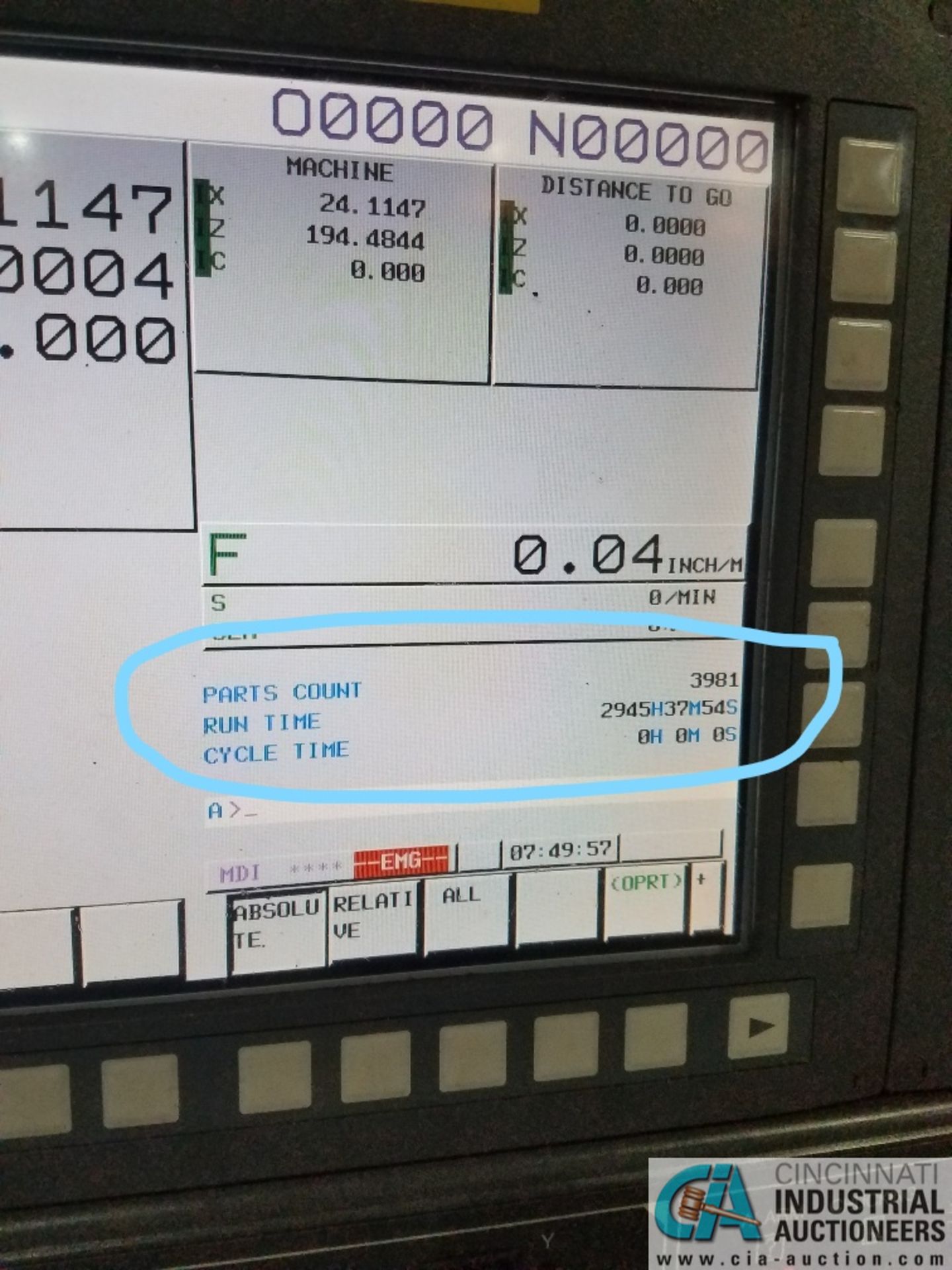 DOOSAN PUMA 600XLM CNC TURNING CENTER WITH MILLING; S/N ML0166-000035, FANUC 32I MODEL A, - Image 23 of 23