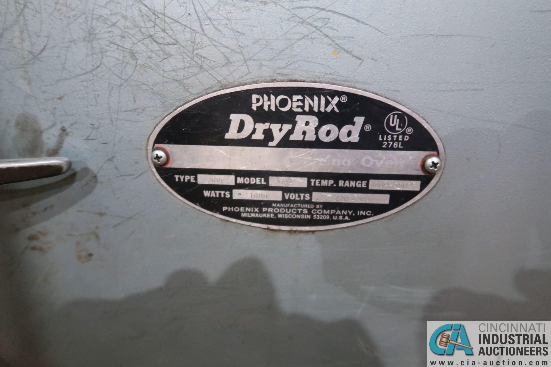 PHOENIX TYPE 300 DRY ROD OVEN - Image 2 of 2