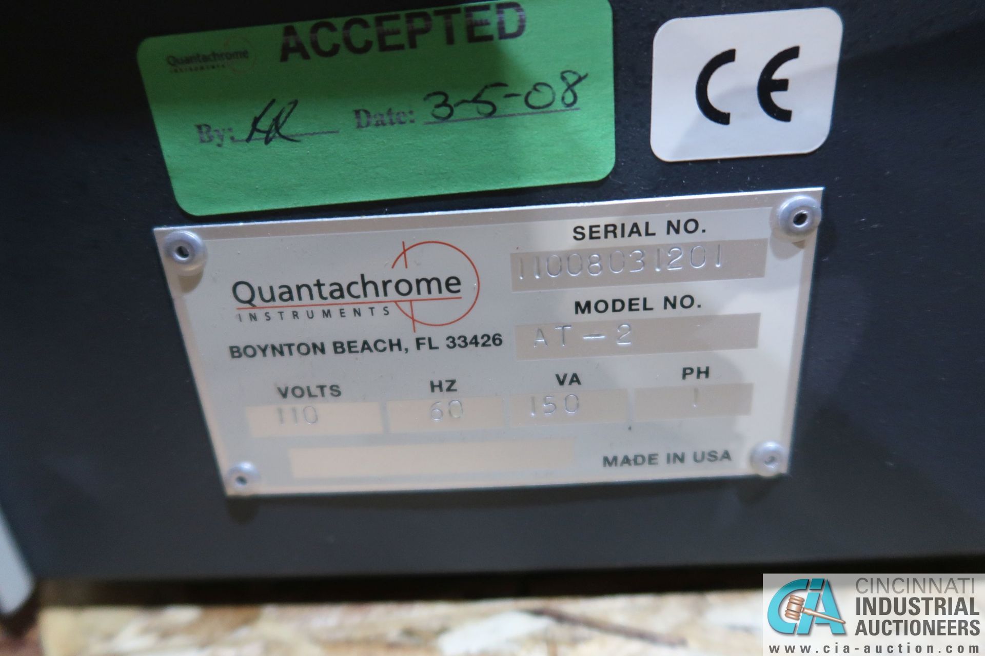 QUANTACHROME INSTRUMENTS AUTOTAP DENSITY ANALYZER - Image 4 of 4