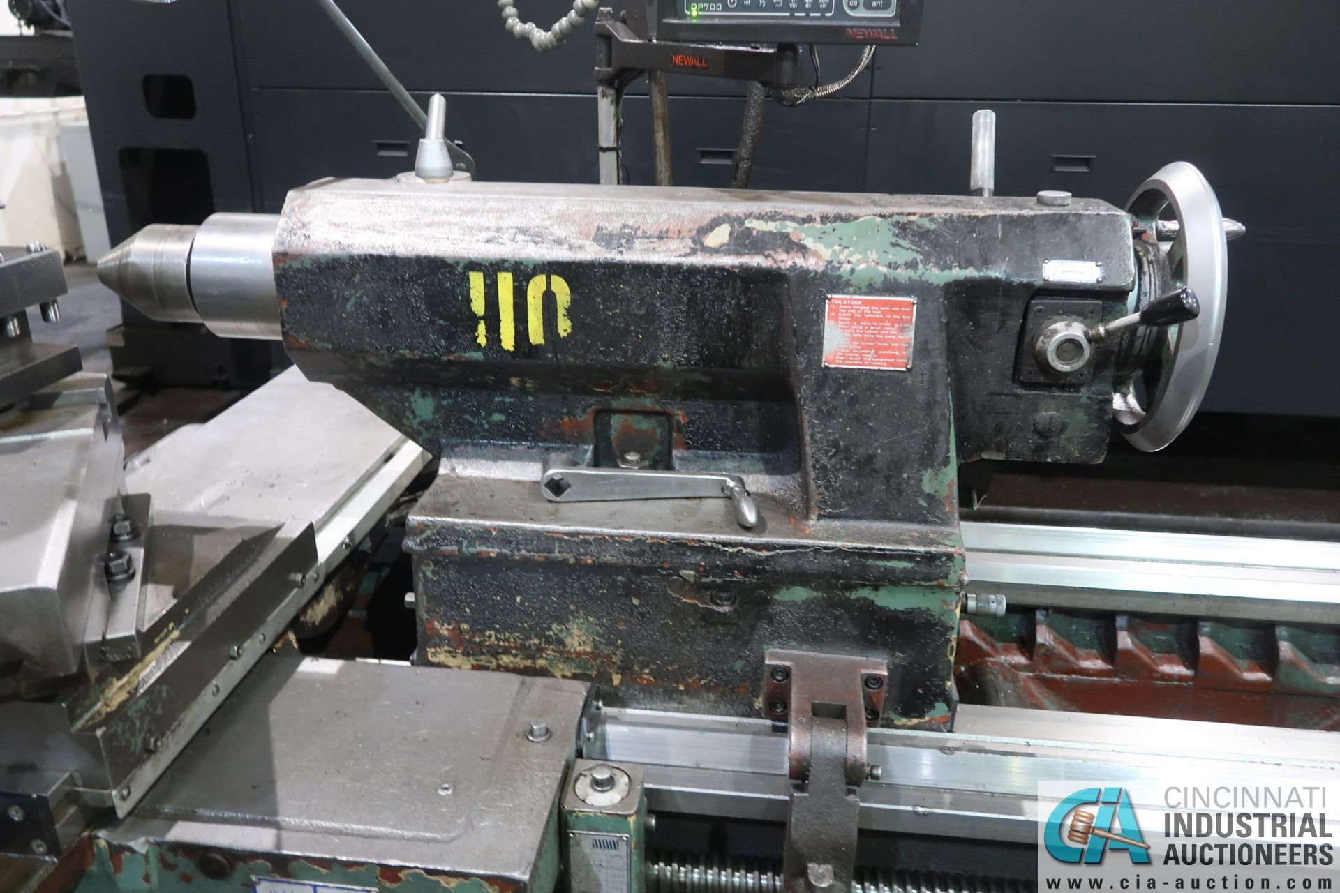 30" X 160" KINGSTON MODLE HR-4000 HEAVY DUTY GEARED HEAD ENGINE LATHE; S/N A4870215G, 20 HP, - Image 14 of 17