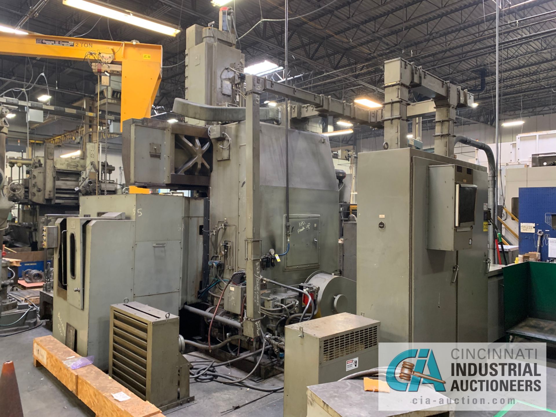 46" BULLARD / DEVLIEG CNC VERTICAL TURNING CENTER; ANUC SERIES 18-T CONTROL, 46" CHUCK, 54" MAX - Image 14 of 20