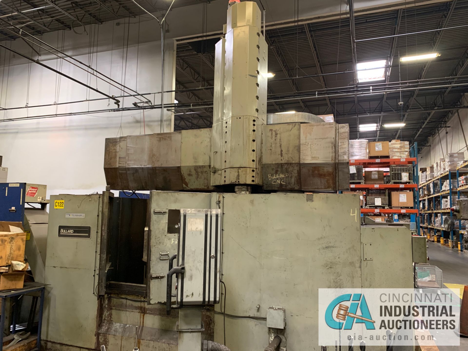 46" BULLARD / DEVLIEG CNC VERTICAL TURNING CENTER; ANUC SERIES 18-T CONTROL, 46" CHUCK, 54" MAX - Image 3 of 20