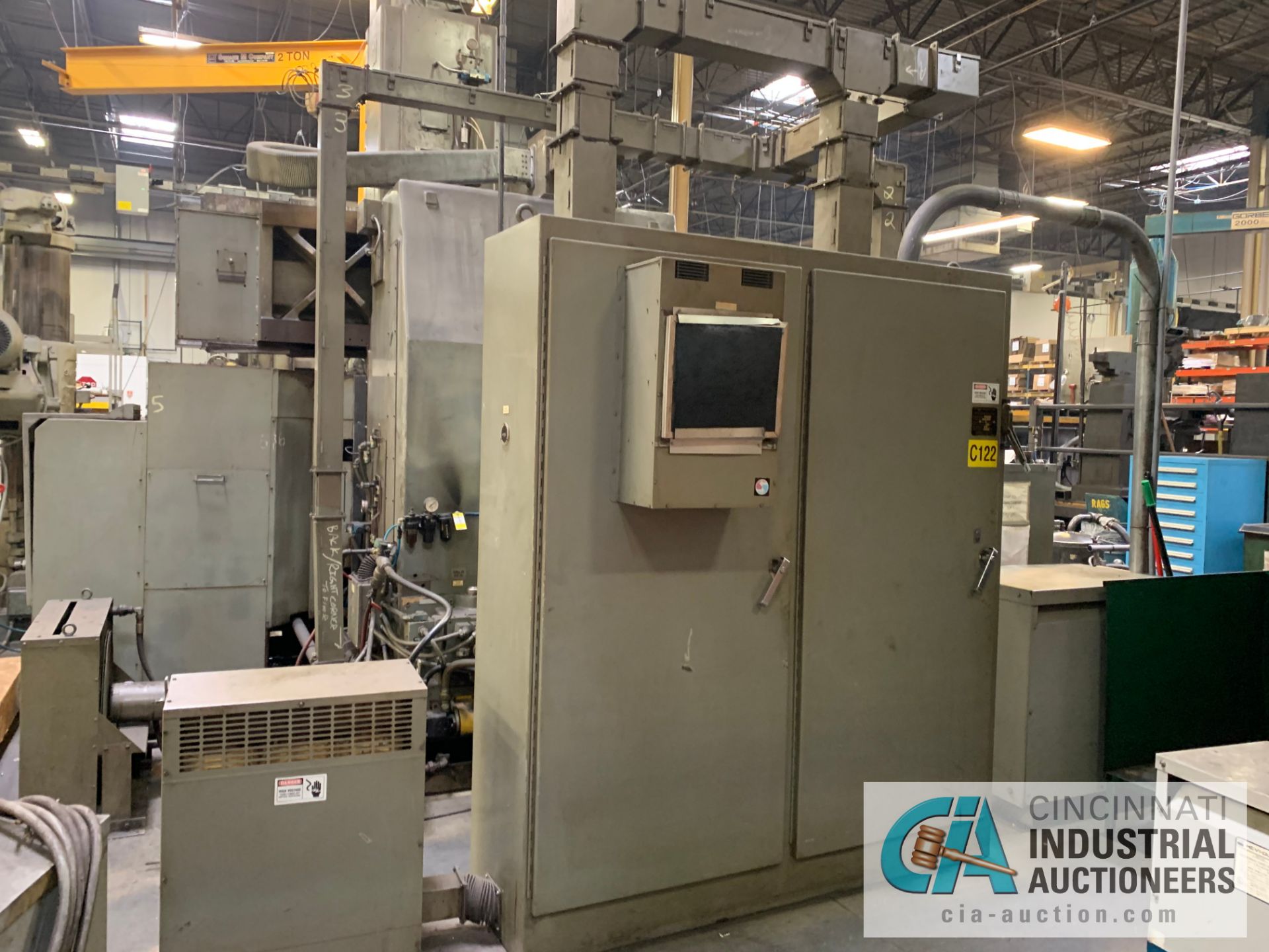 46" BULLARD / DEVLIEG CNC VERTICAL TURNING CENTER; ANUC SERIES 18-T CONTROL, 46" CHUCK, 54" MAX - Image 16 of 20