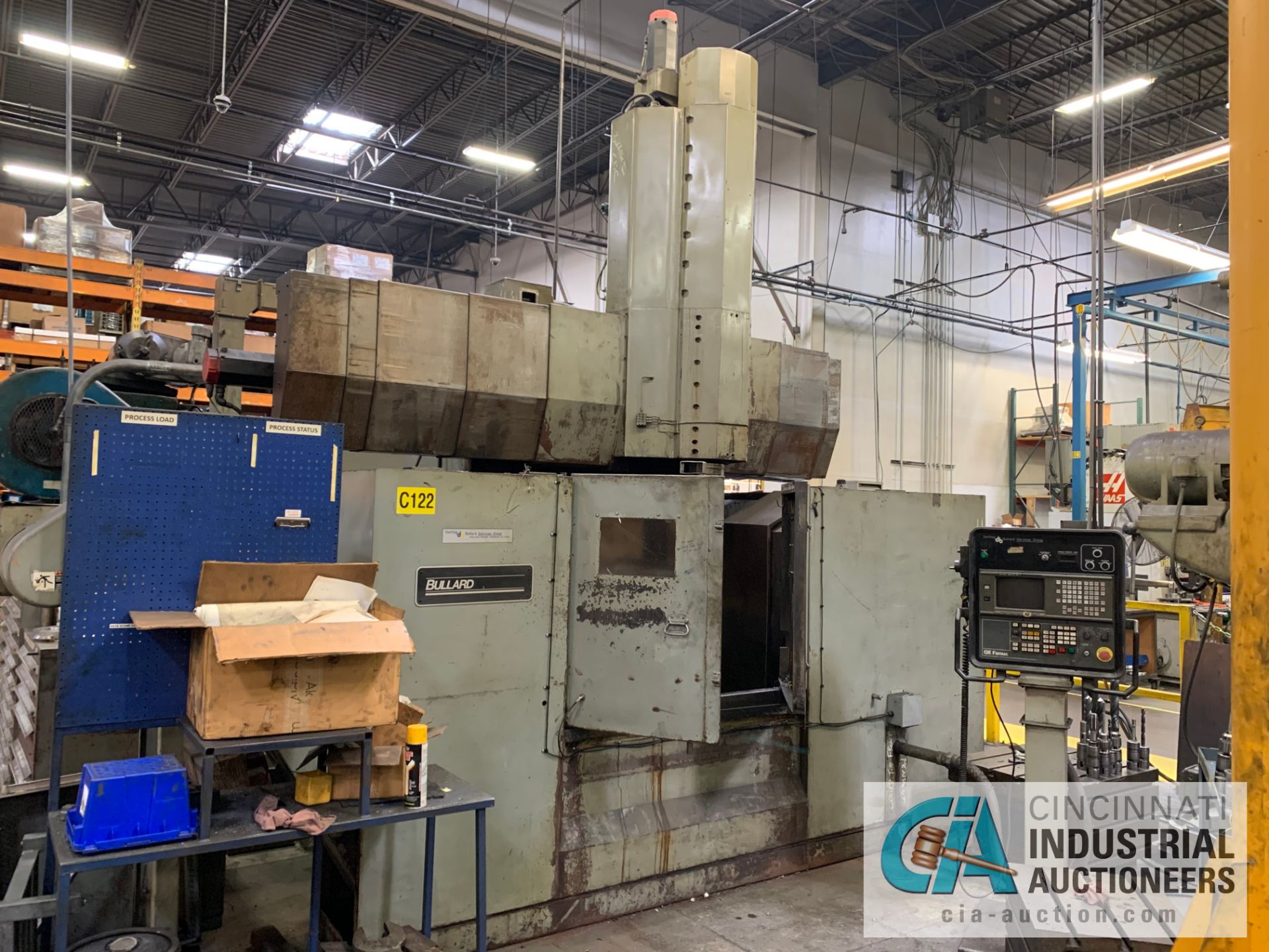 46" BULLARD / DEVLIEG CNC VERTICAL TURNING CENTER; ANUC SERIES 18-T CONTROL, 46" CHUCK, 54" MAX