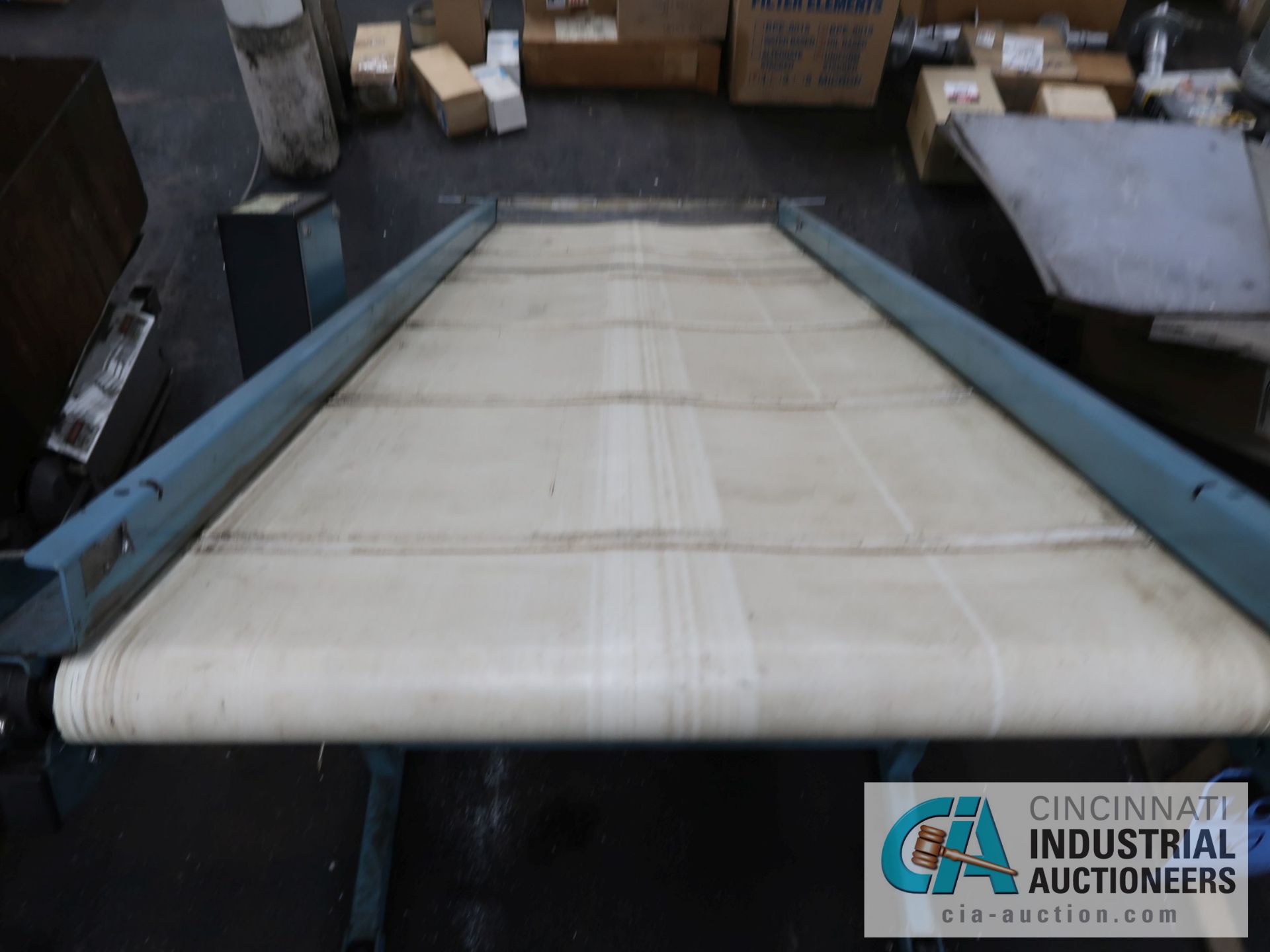 25" X 72" DIRECT-LINE RUBBER BELT INCLINE CONVEYOR; S/N D1671 - Image 3 of 4