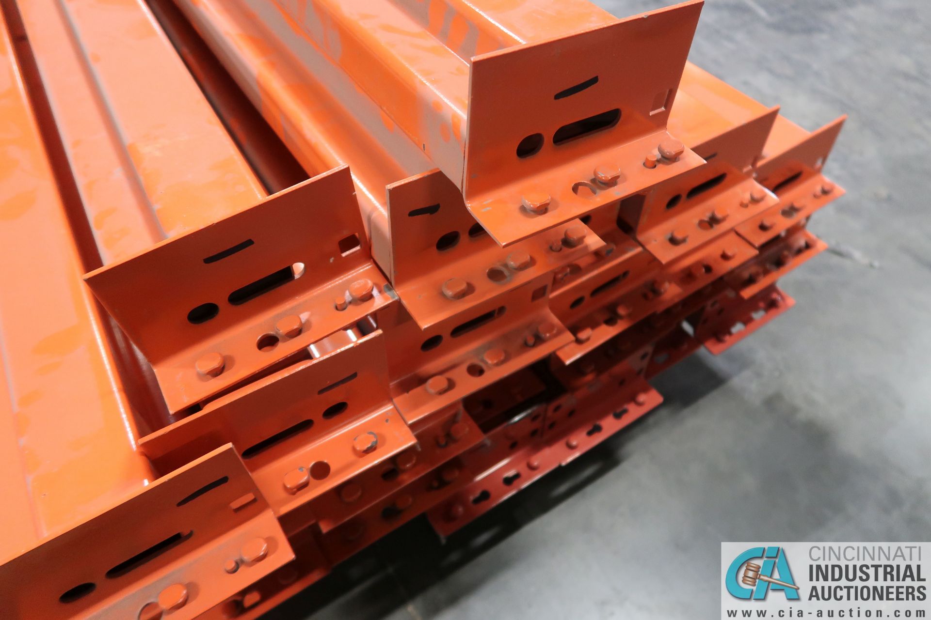 5" FACE X 96" LONG PALLET RACK STEPBEAMS - Image 2 of 3