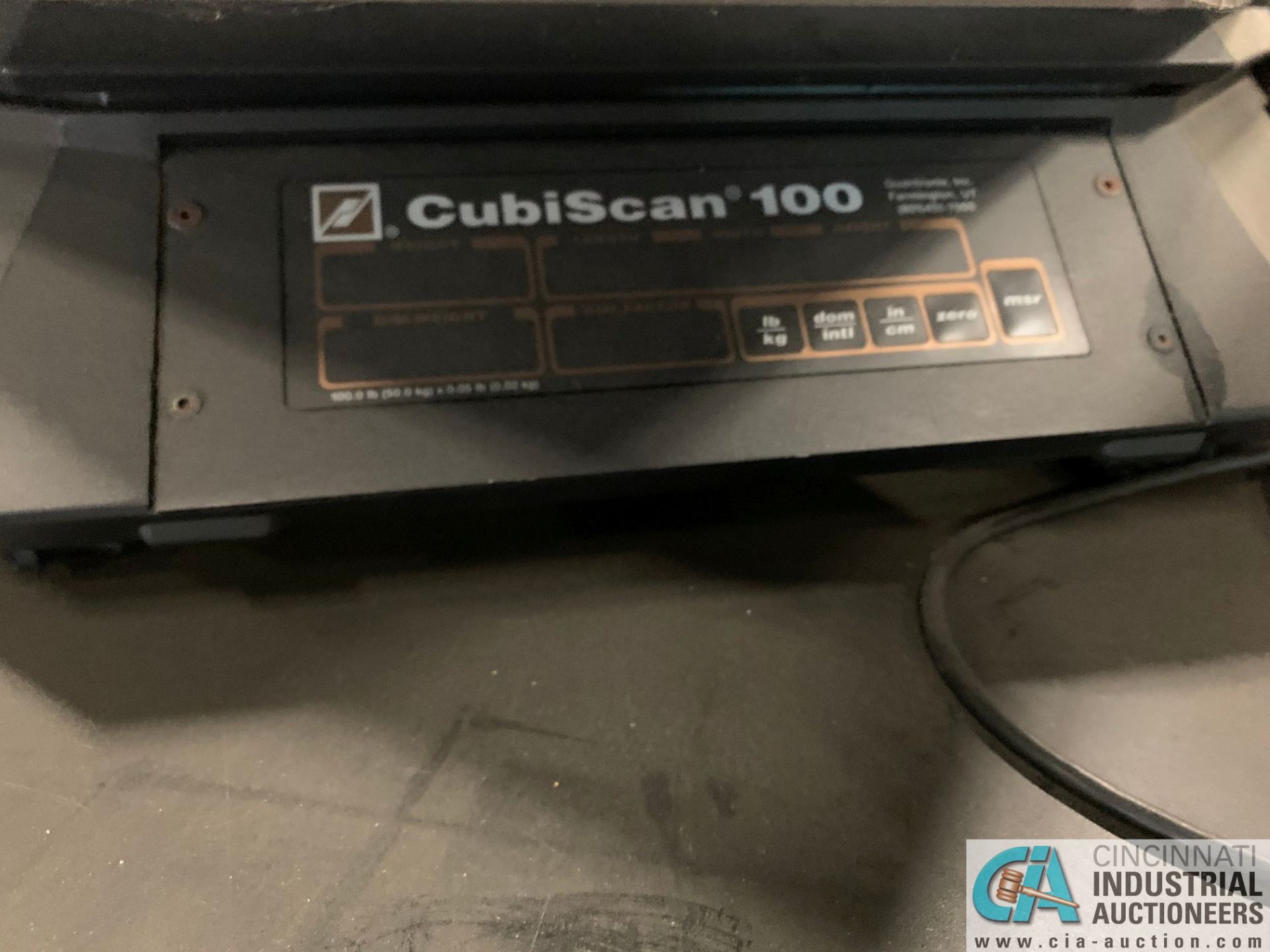 QUANTRONIX MODEL CS-100L PACKAGE SCANNER; S/N 05011966 (NEW 2013) **NO LAPTOP** - Image 4 of 6