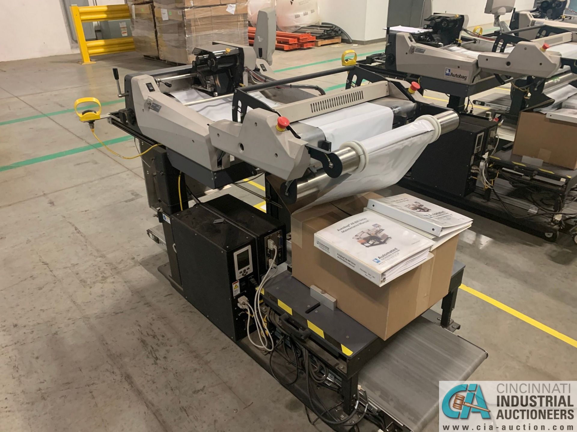 AUTOMATED PACKAGING SYSTEMS MODEL AUTOBAG 850S AUTOMATIC POLY BAGGING MACHINE; S/N AP00062869, - Image 3 of 9