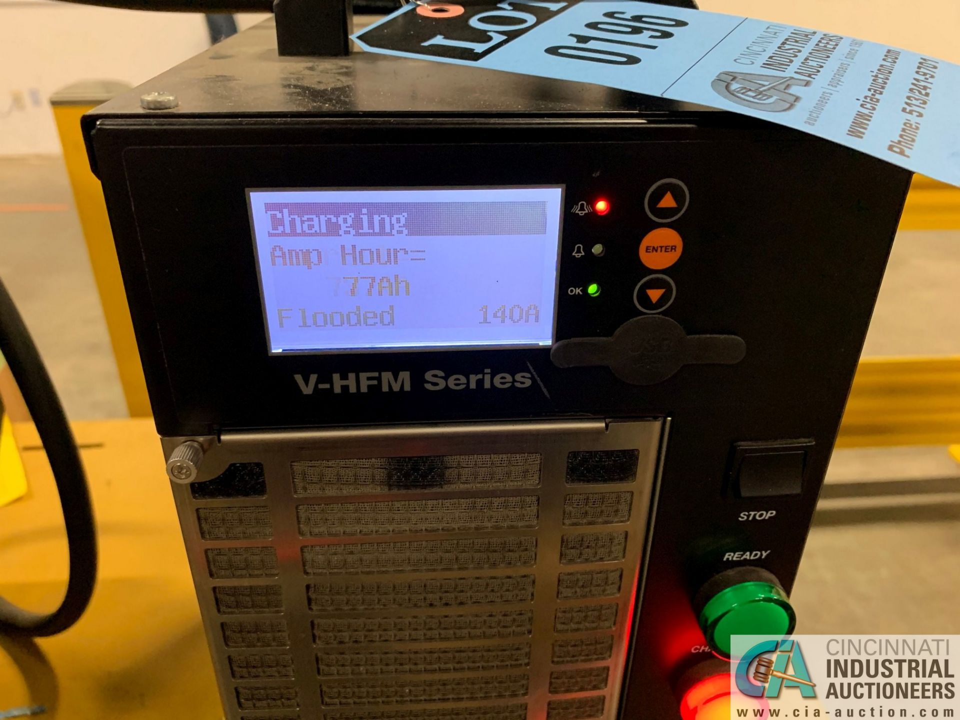 V-FORCE MODEL FS3-MP330-2 BATTERY CHARGER; S/N 3H818098, 36 VOLT, NO STAND - Image 4 of 6