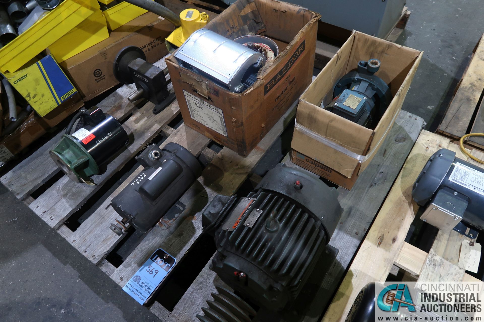 SKID MISCELLANEOUS MOTORS, PUMPS AND BLOWERS