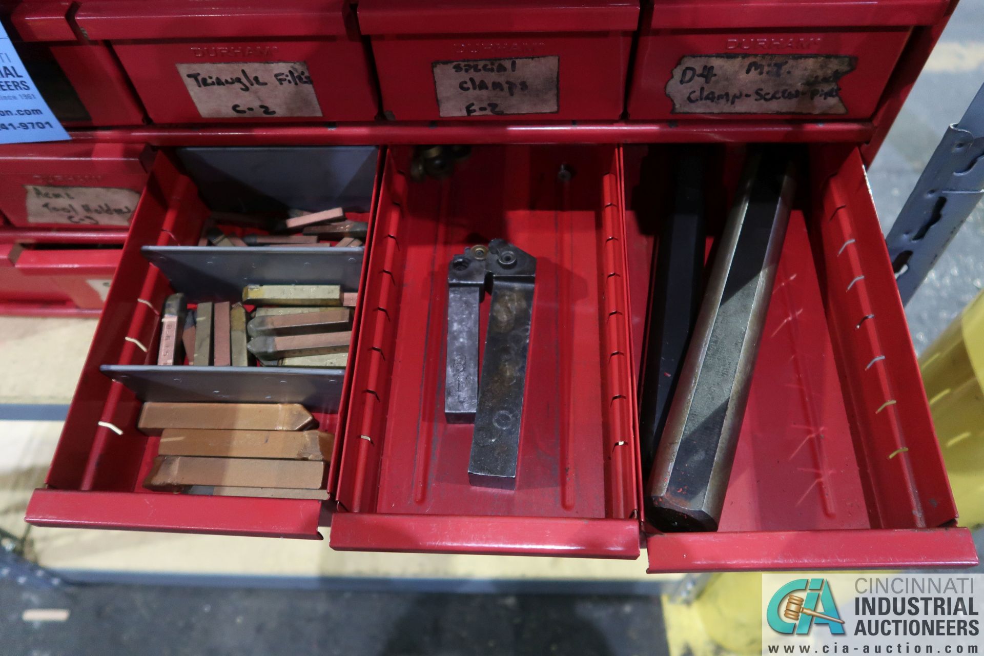 24-DRAWER GRAINGER TOOL CABINET AND CONTENTS - Image 5 of 7